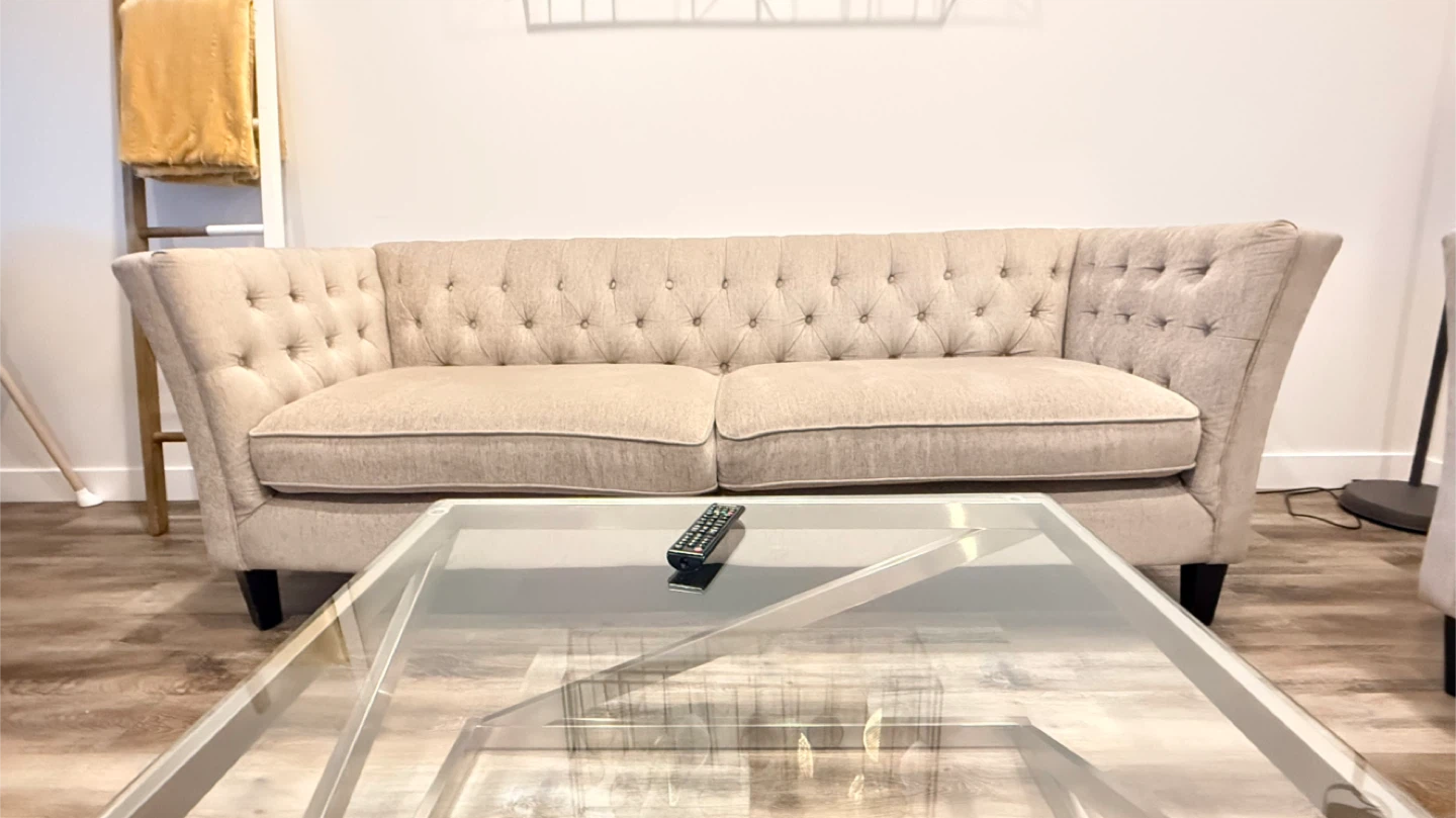 Beige Sofa & Loveseat for SALE