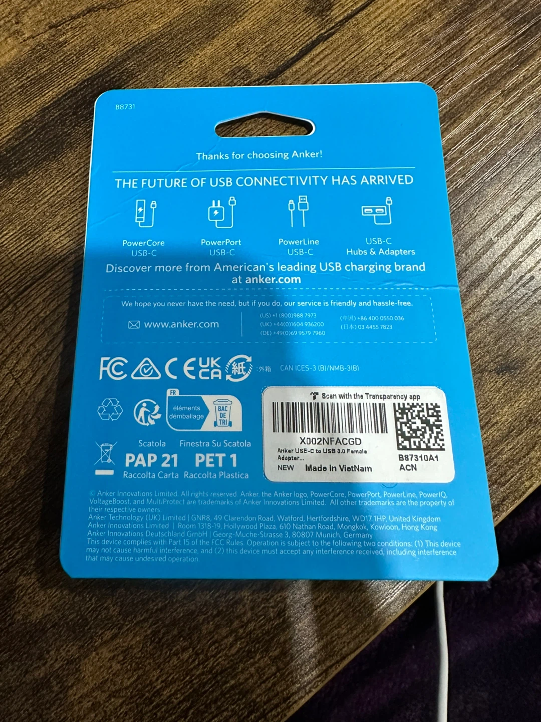 Anker USB-C to USB 3.0 Female Adapter [2-Pack] - photo 2