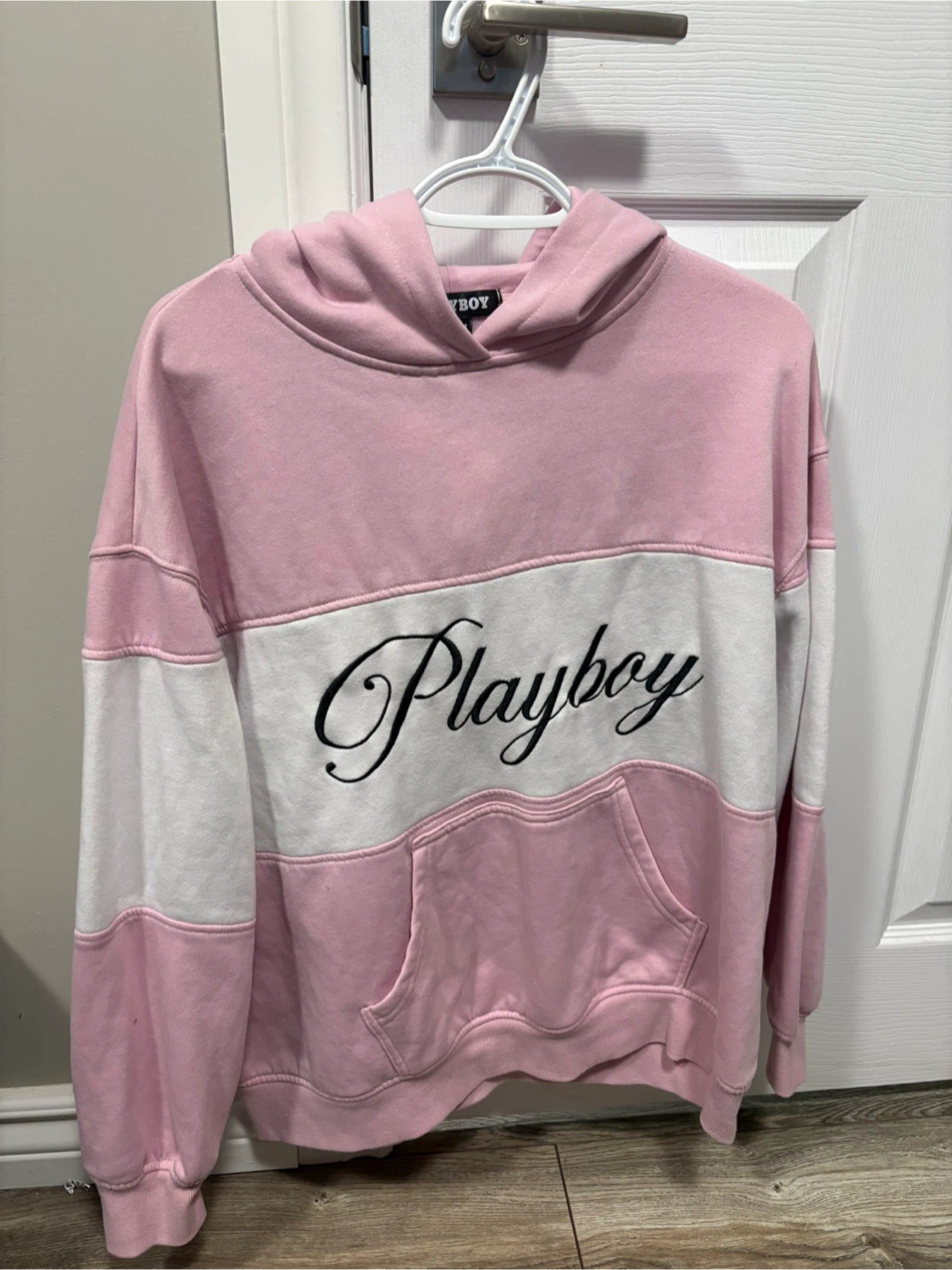 Two Playboy Hoodie and Sweatpants Set
