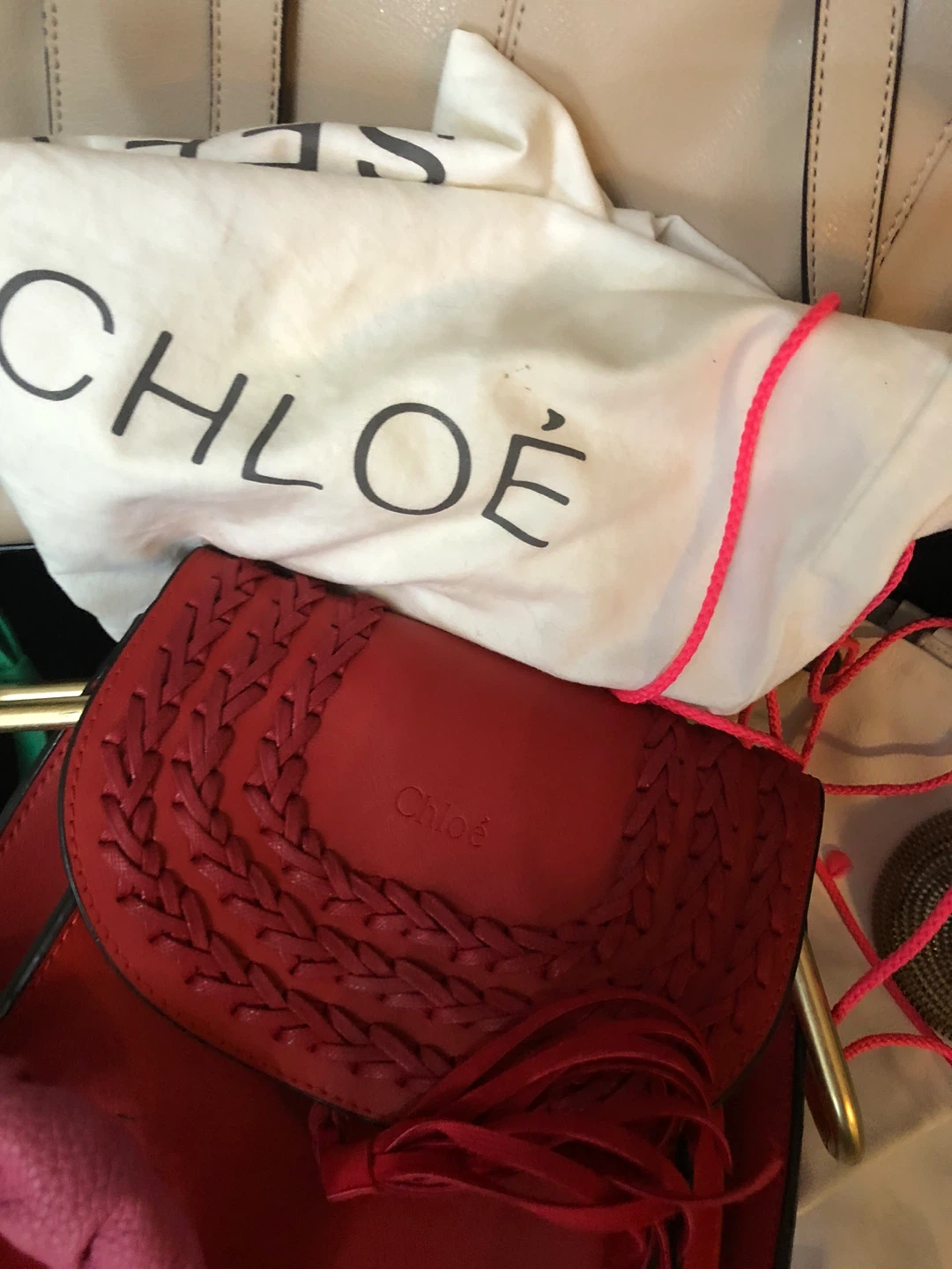 All real LV Prada  Versace  SL Chloe  and others dust bags - photo 5