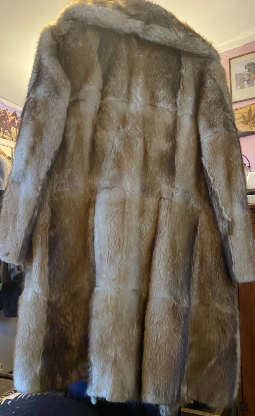 Vitage real Fur Coat - photo 2