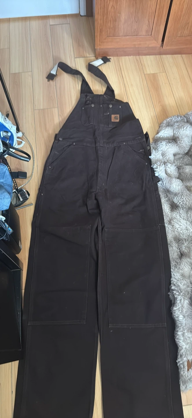 Carhartt Sandstone Bib Overall - Brown