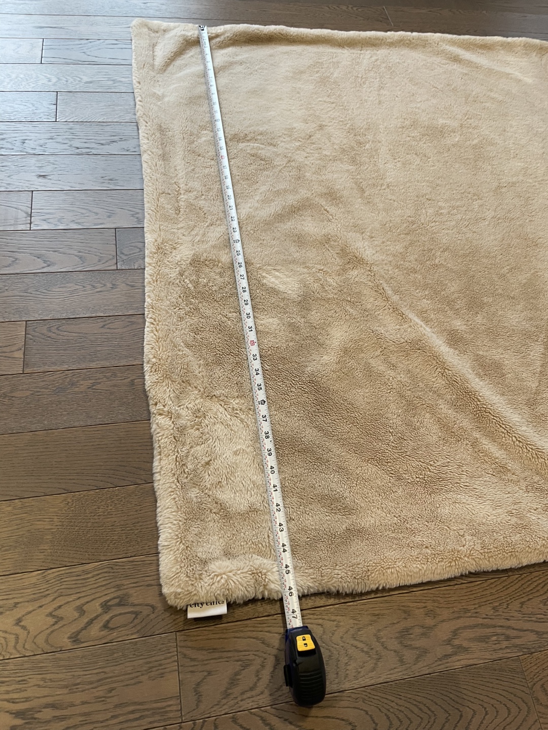 Cream Sherpa Throw Blanket - photo 4