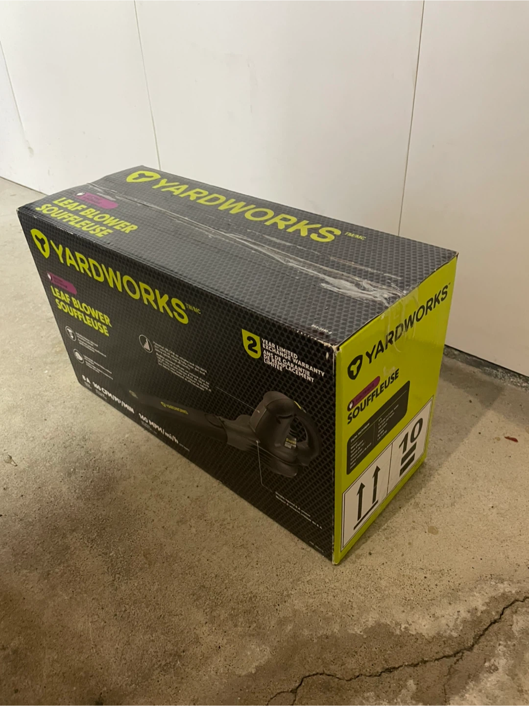 Yardworks Electric Leaf Blower New - photo 3