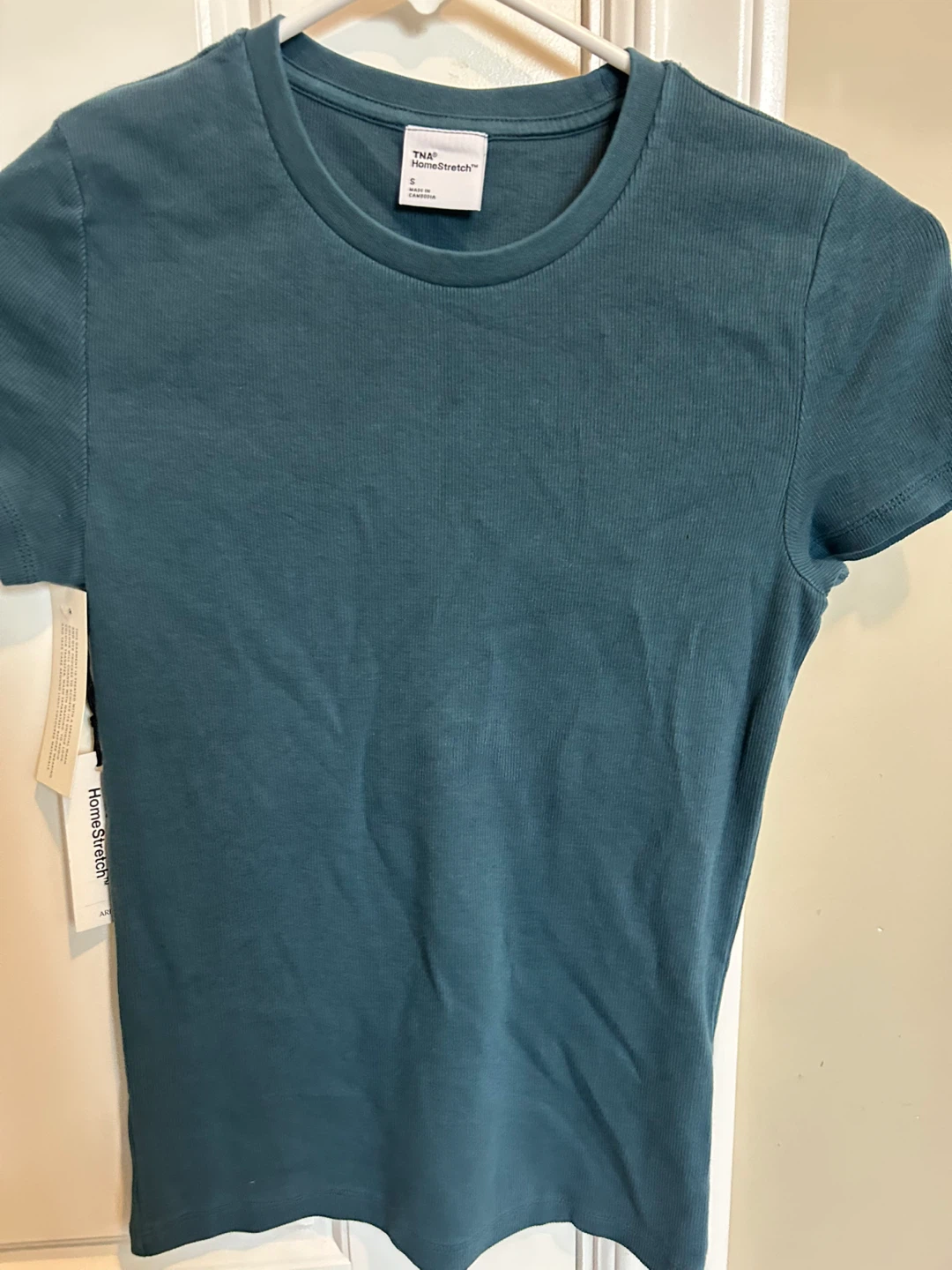TNA HomeStretch Ribbed T-Shirt - Size S