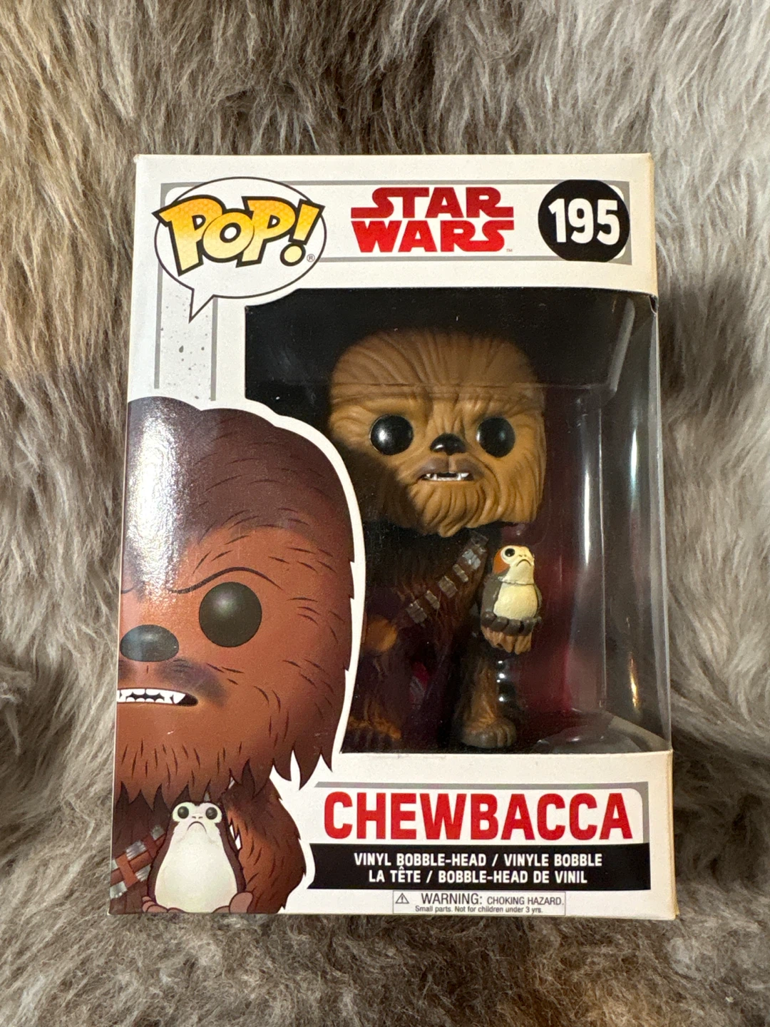 Funko Pop! Star Wars Chewbacca Vinyl Bobble-Head #195