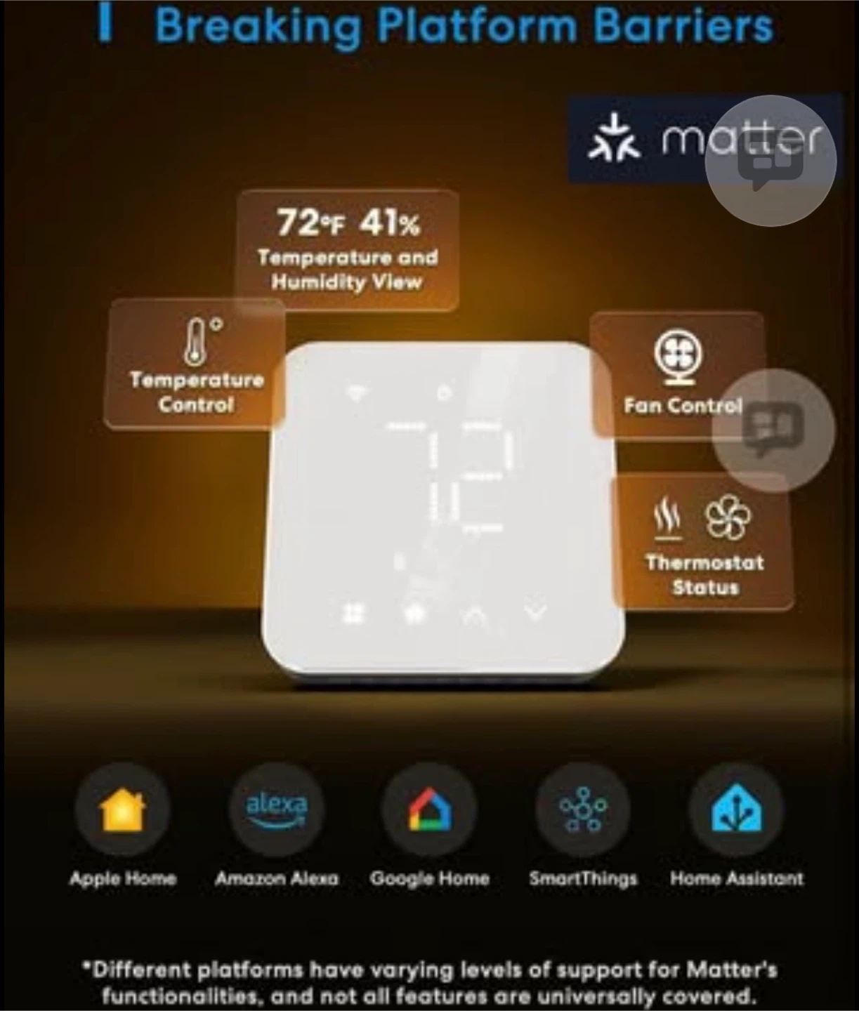 Meross Matter Thermostat