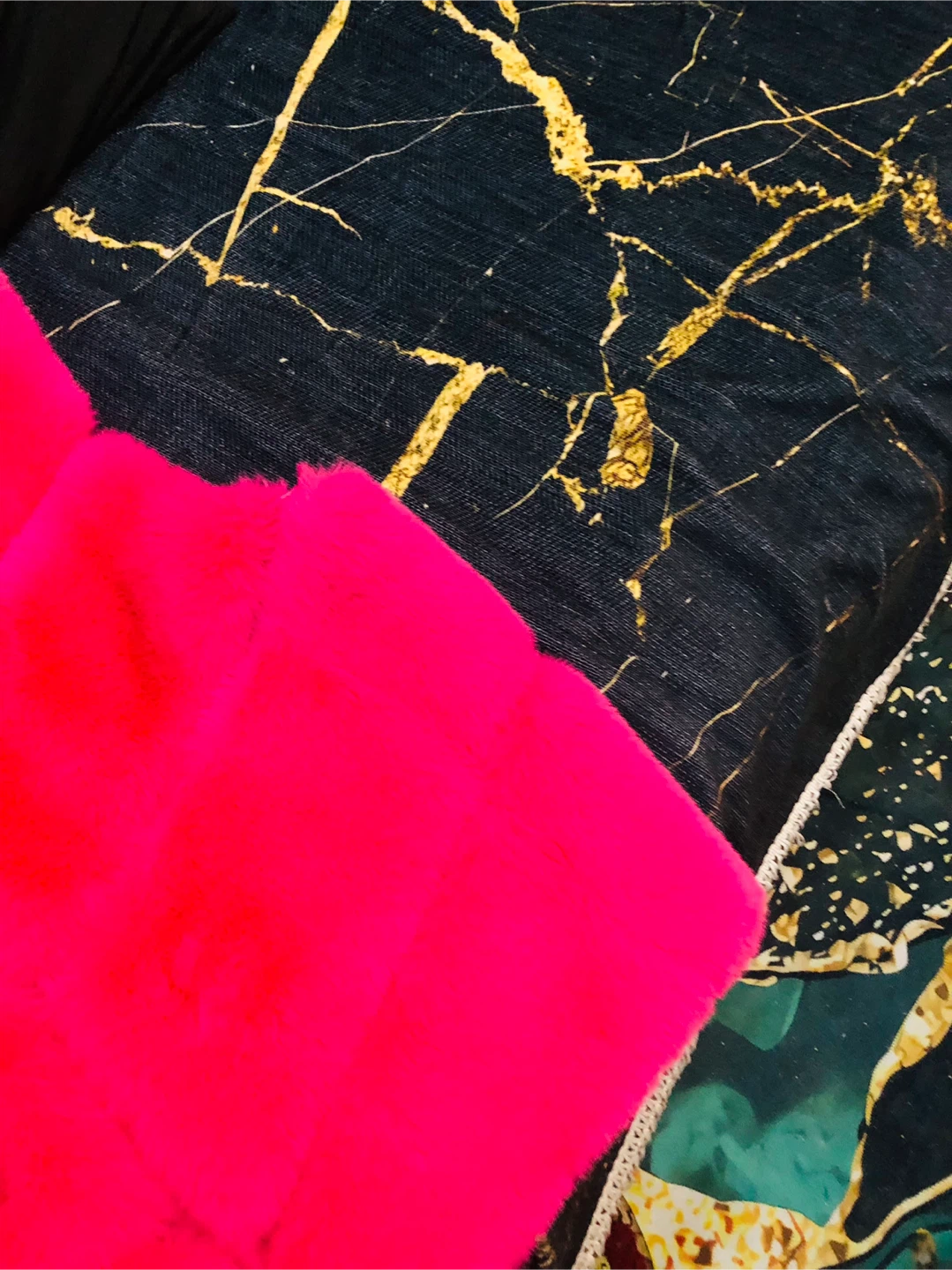 FINDS Faux Fur Vest - Bright PinkM/L - photo 4