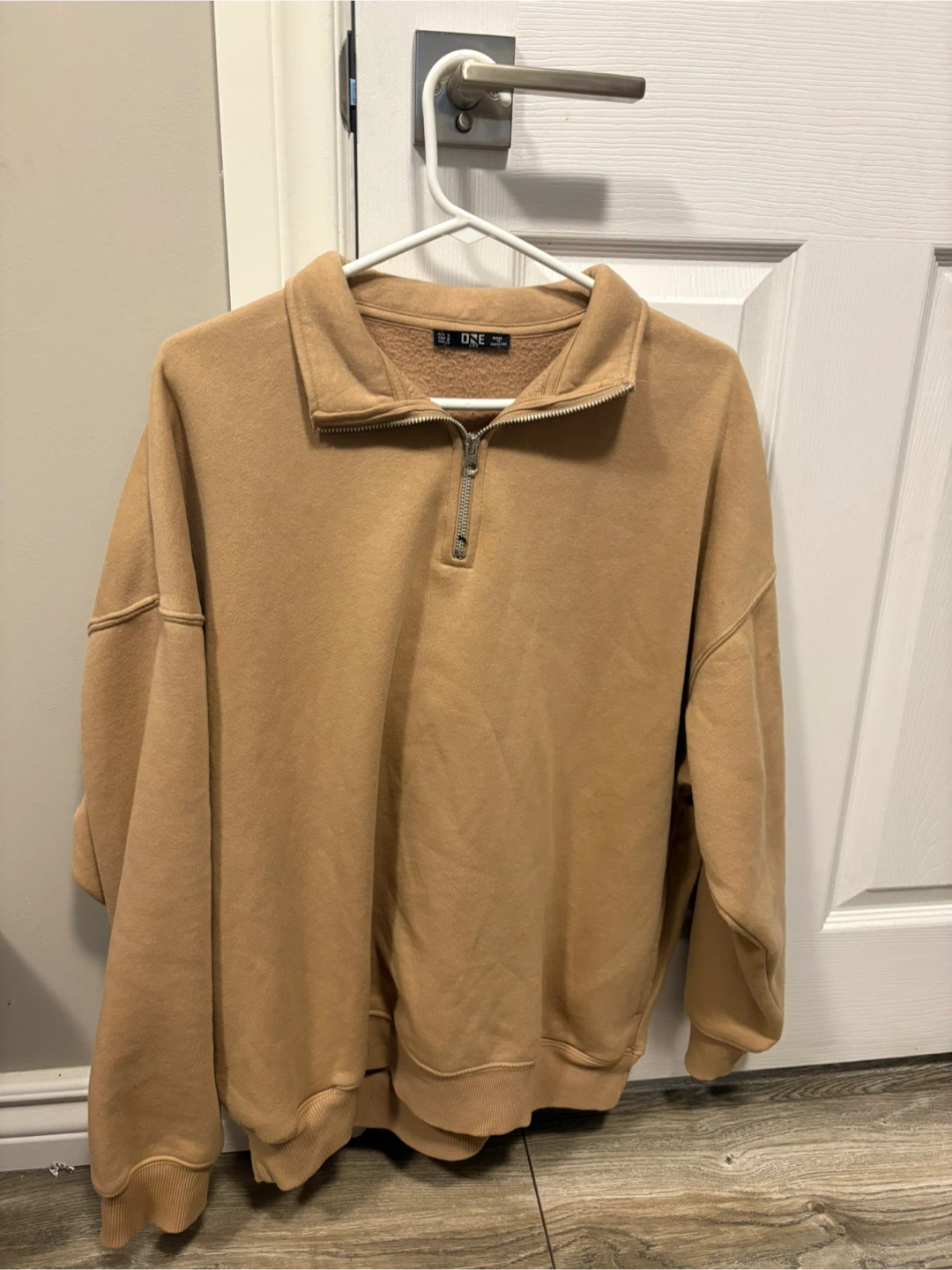 Quarter Zip Pullover Sweatshirt