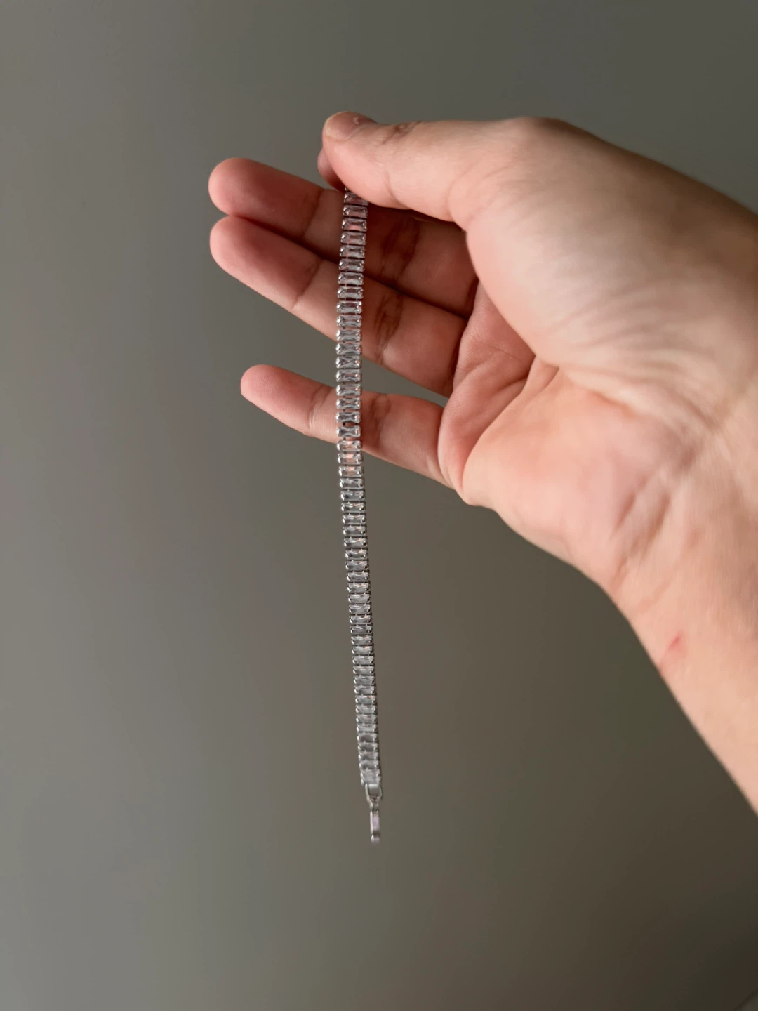 Rhinestone Tennis Bracelet