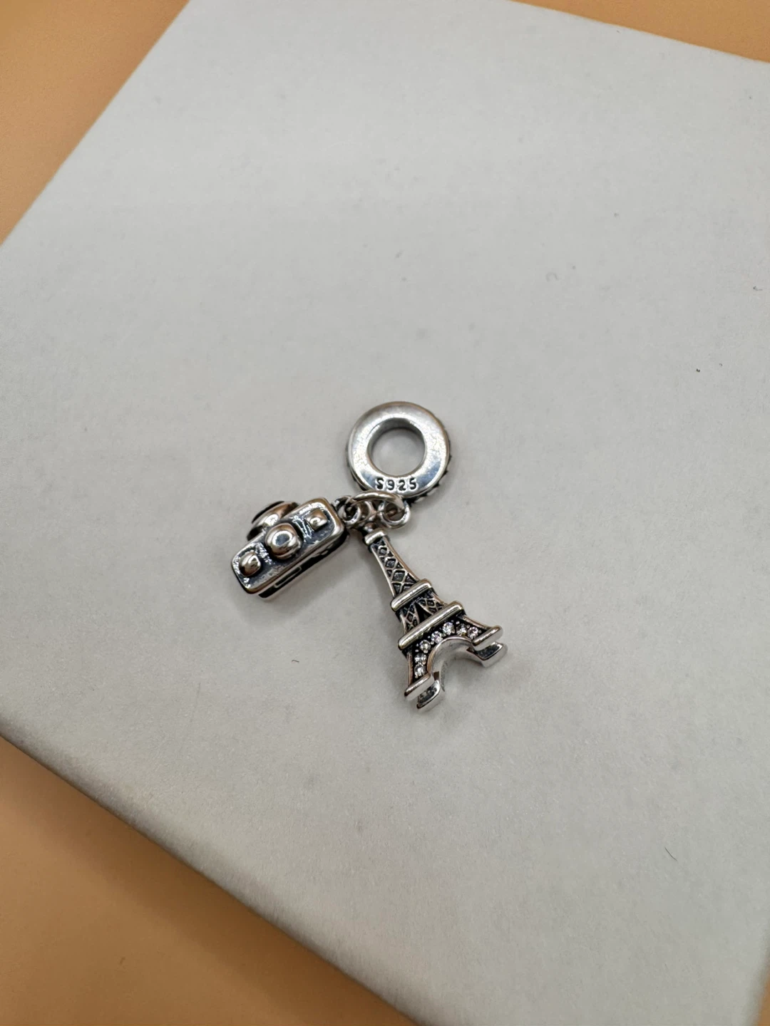 ❣️🫶🏻Eiffel Tower Camera Charm S925