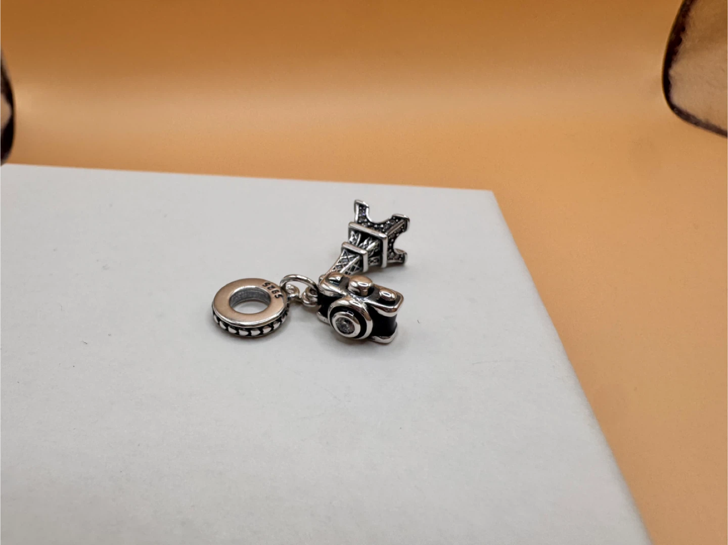 ❣️🫶🏻Eiffel Tower Camera Charm S925 - photo 3