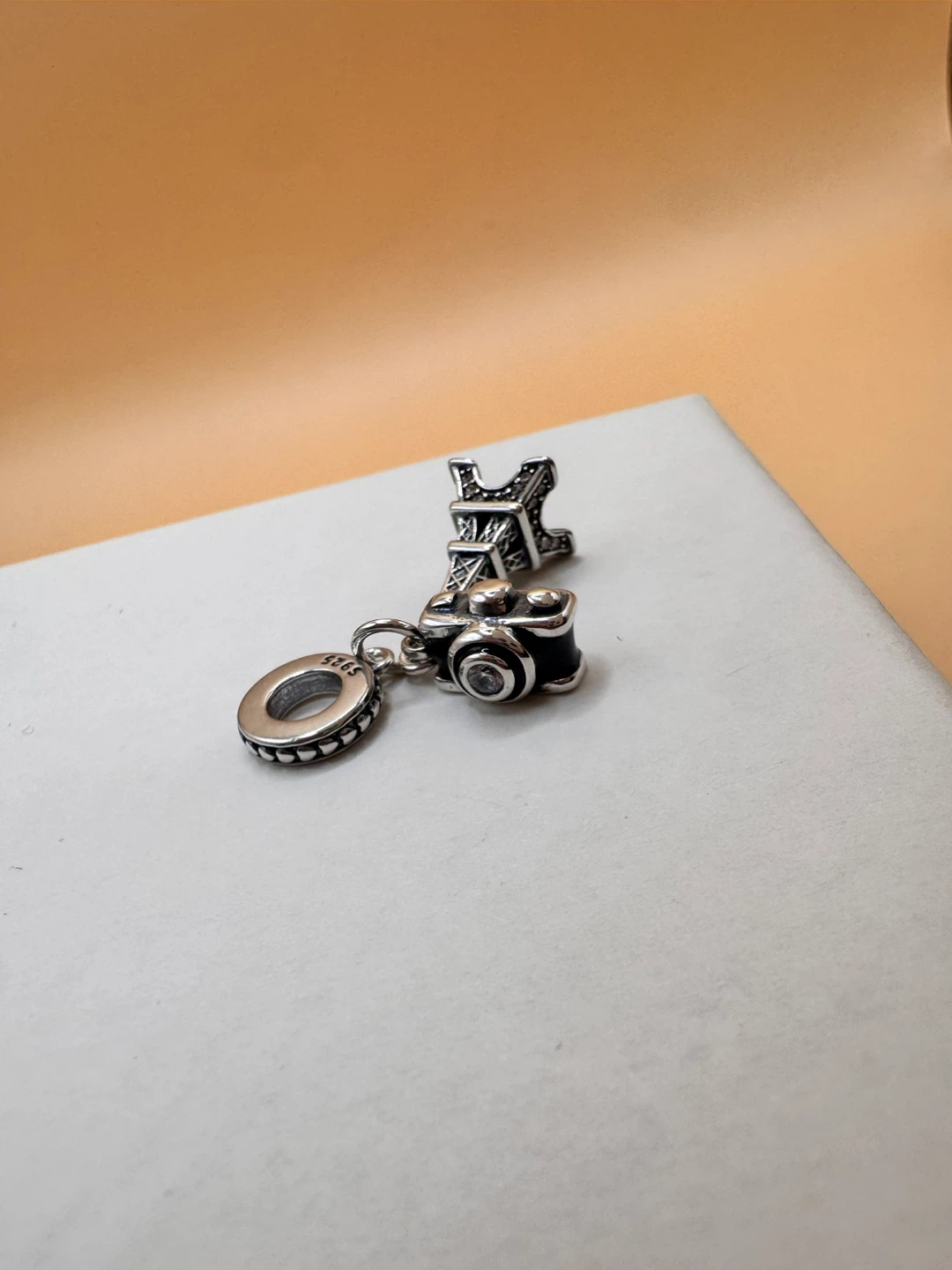 ❣️🫶🏻Eiffel Tower Camera Charm S925 - photo 2