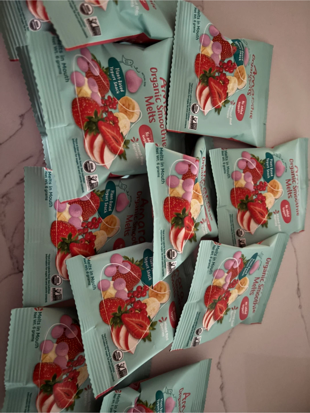 Amara Organic Smoothie Melts - Mixed Red Berries - photo 2