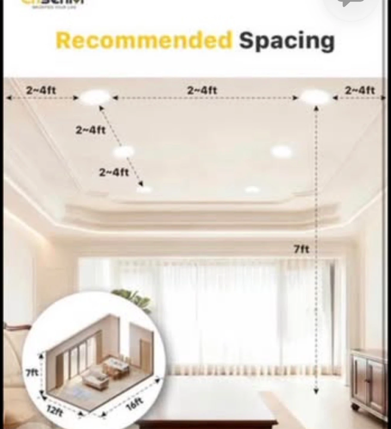Envision LED Recessed Ceiling Light - 6 Inch White - photo 4