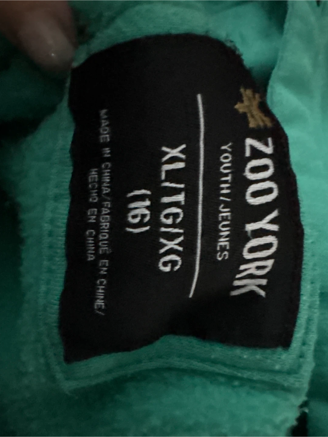 Zoo York Youth Hoodie XL (16) - photo 4