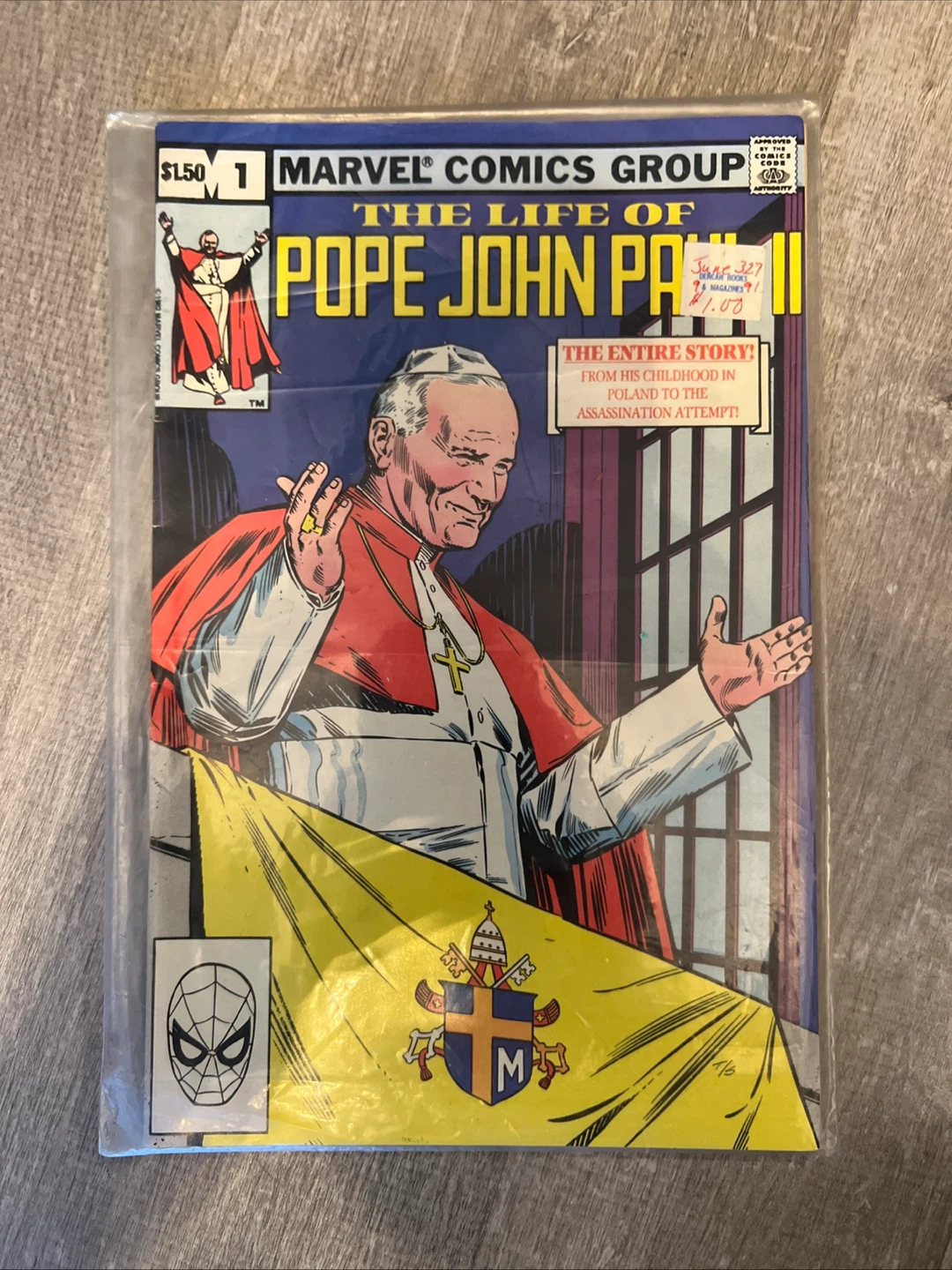 Marvel Comics The Life of Pope John Paul II #1