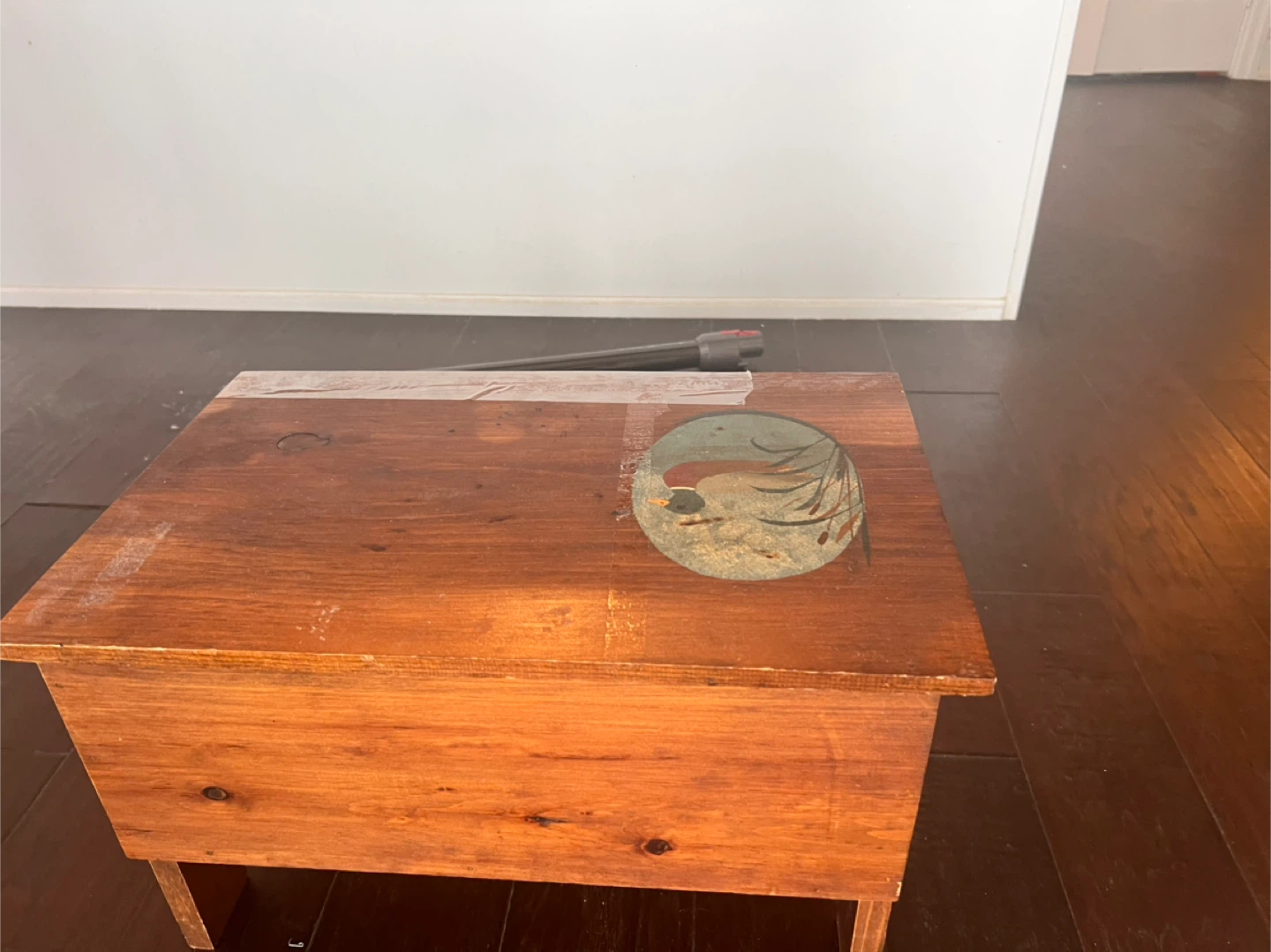 Wooden desk