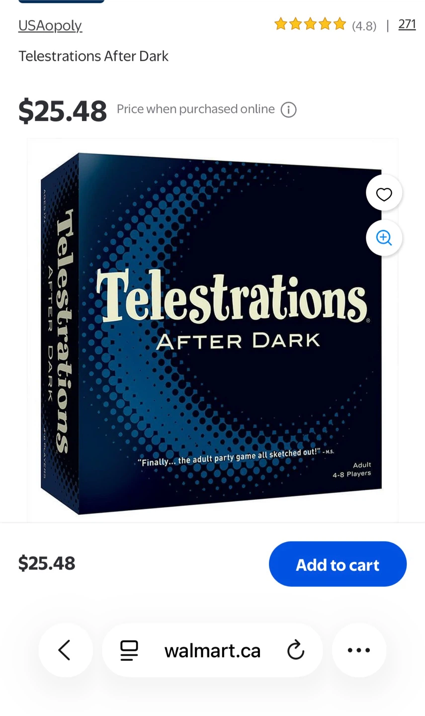Brand New - Telestrations After Dark Adult Party Game - photo 2