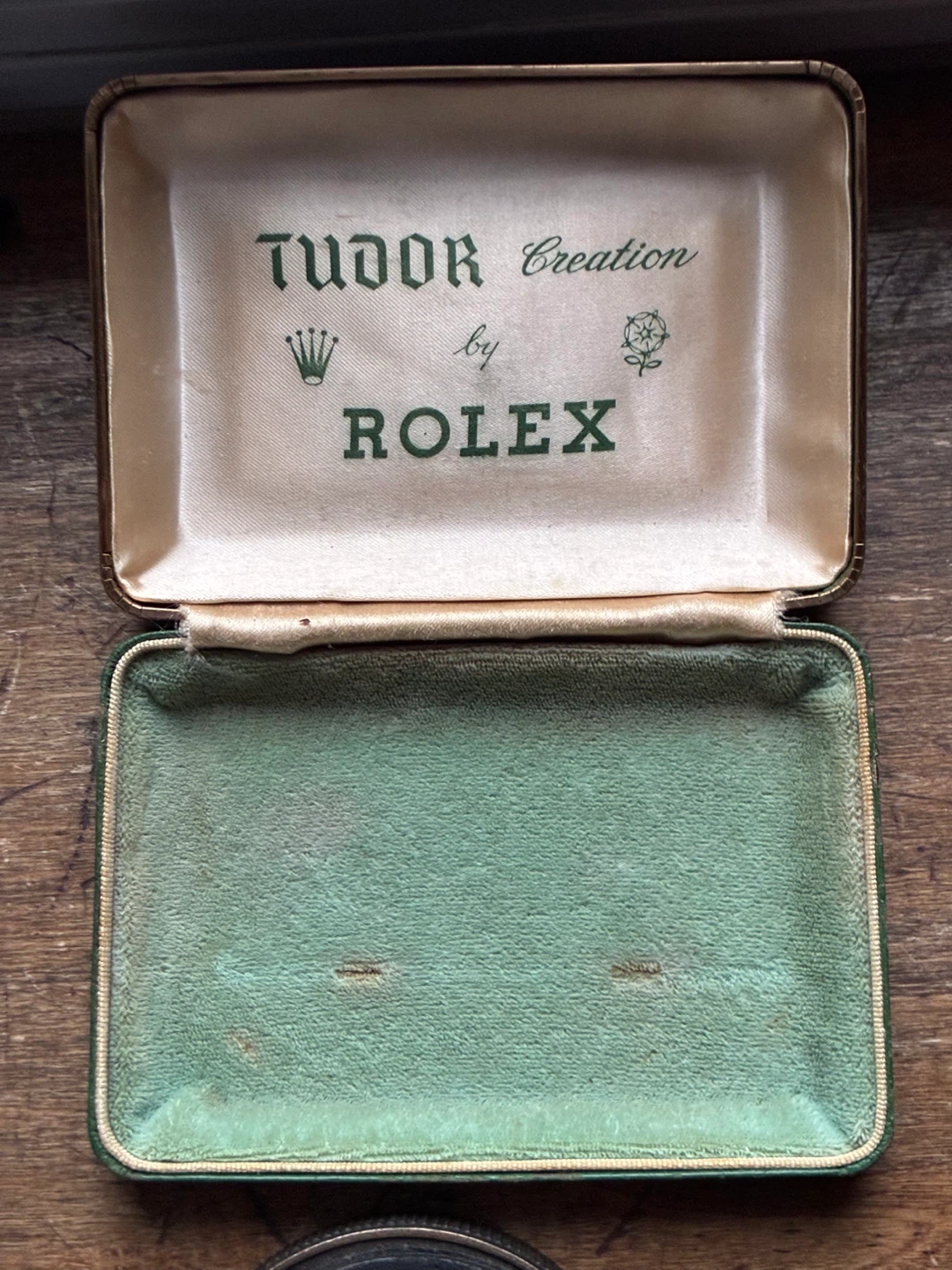 $155 VINTAGE ROLEX TUDOR WATCH PRESENTATION EMPTY BOX - photo 3