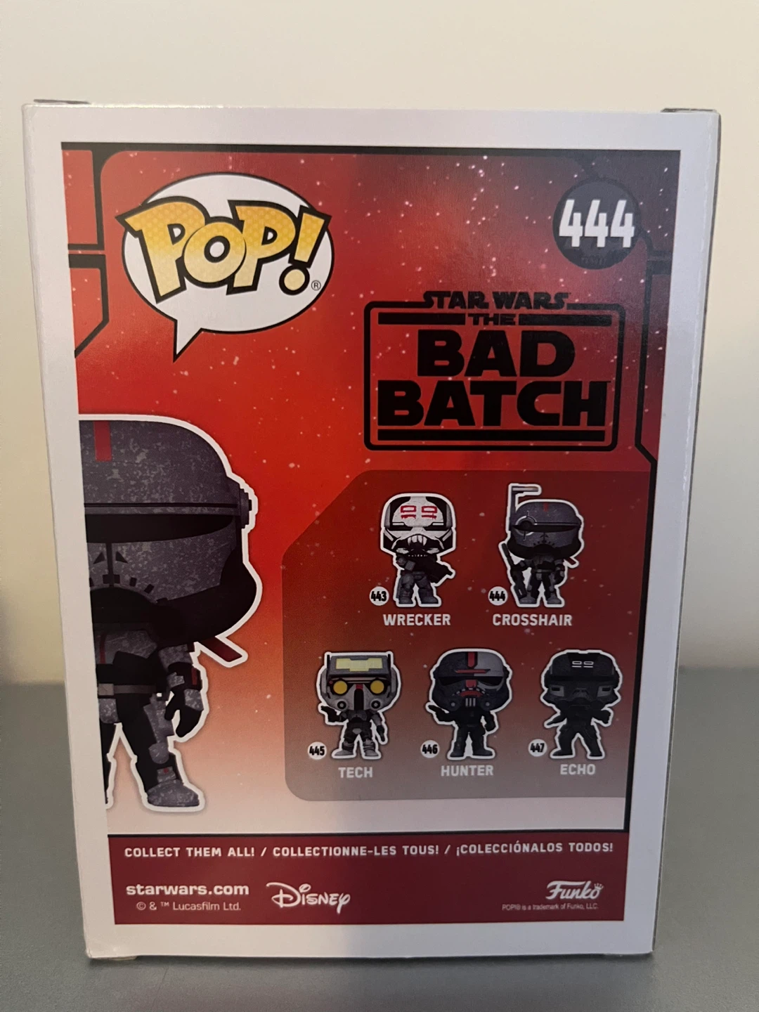 Funko Pop! Star Wars The Bad Batch Crosshair #444 Vinyl Figure - photo 2
