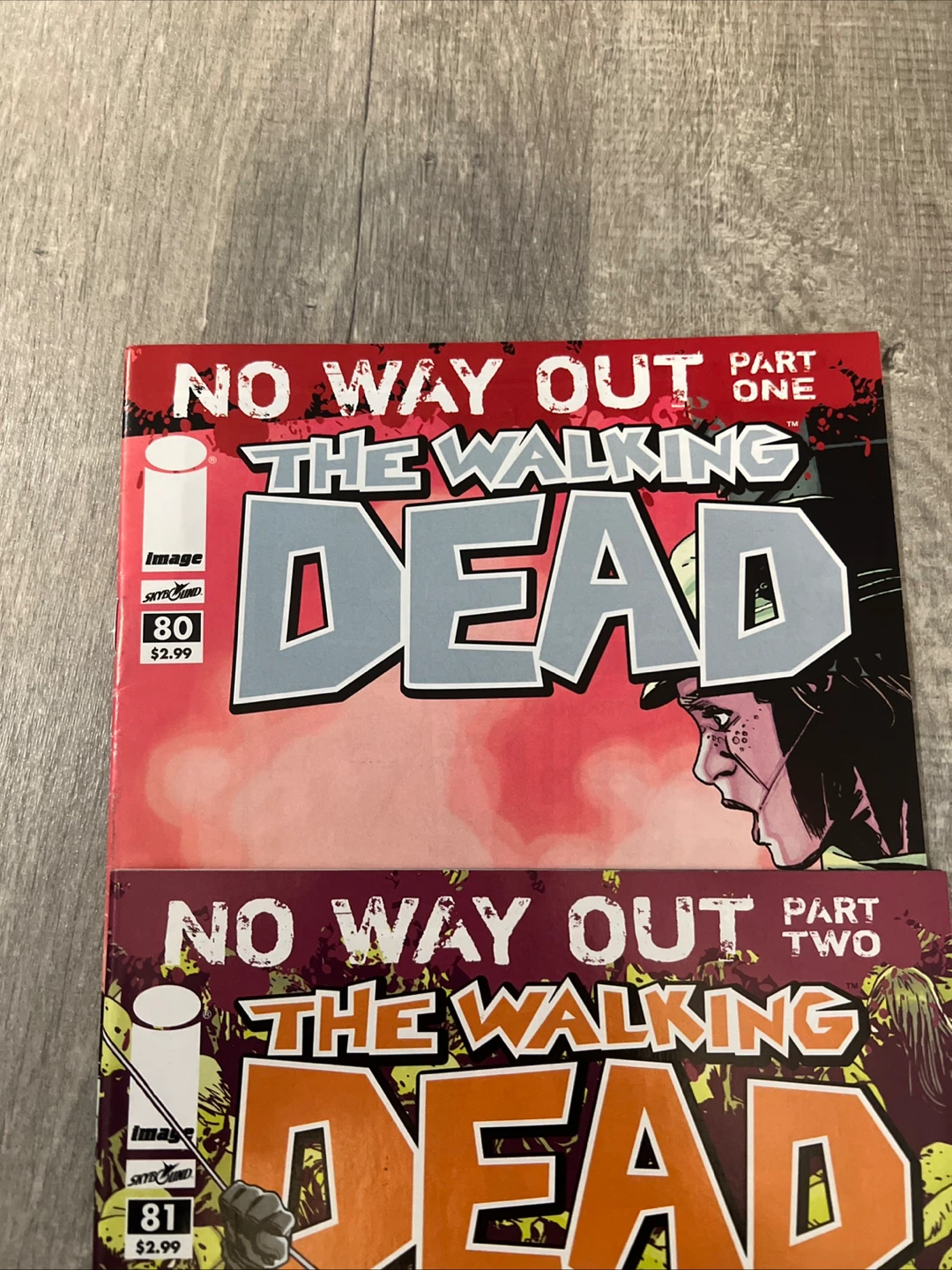 The Walking Dead Comic Books #80-83 "No Way Out" Story Arc - photo 2
