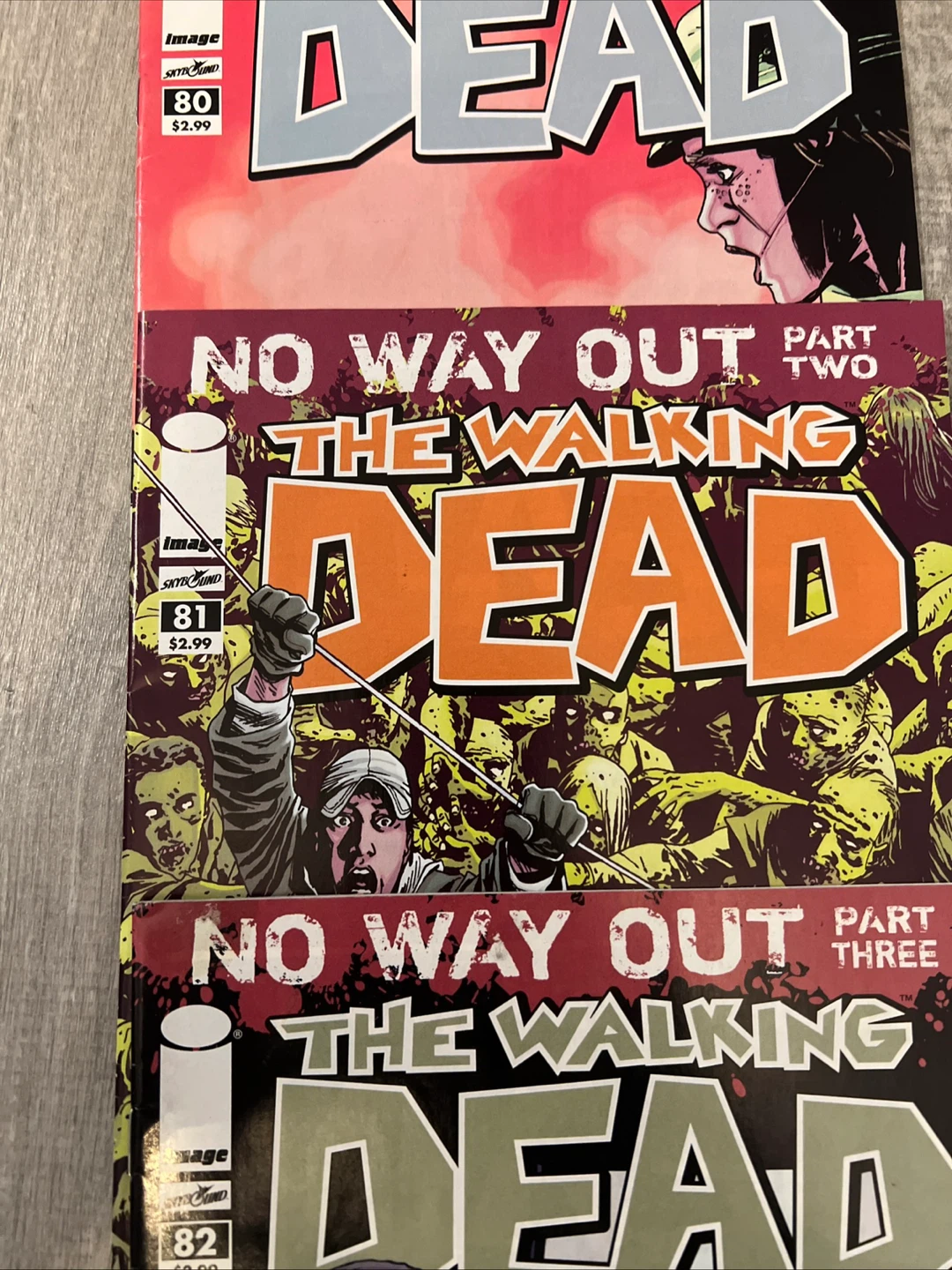 The Walking Dead Comic Books #80-83 "No Way Out" Story Arc - photo 3