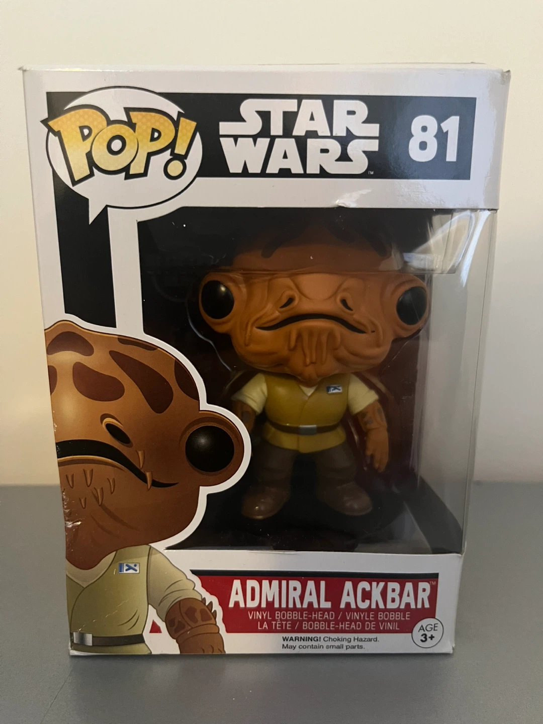 Funko Pop! Star Wars Admiral Ackbar #81