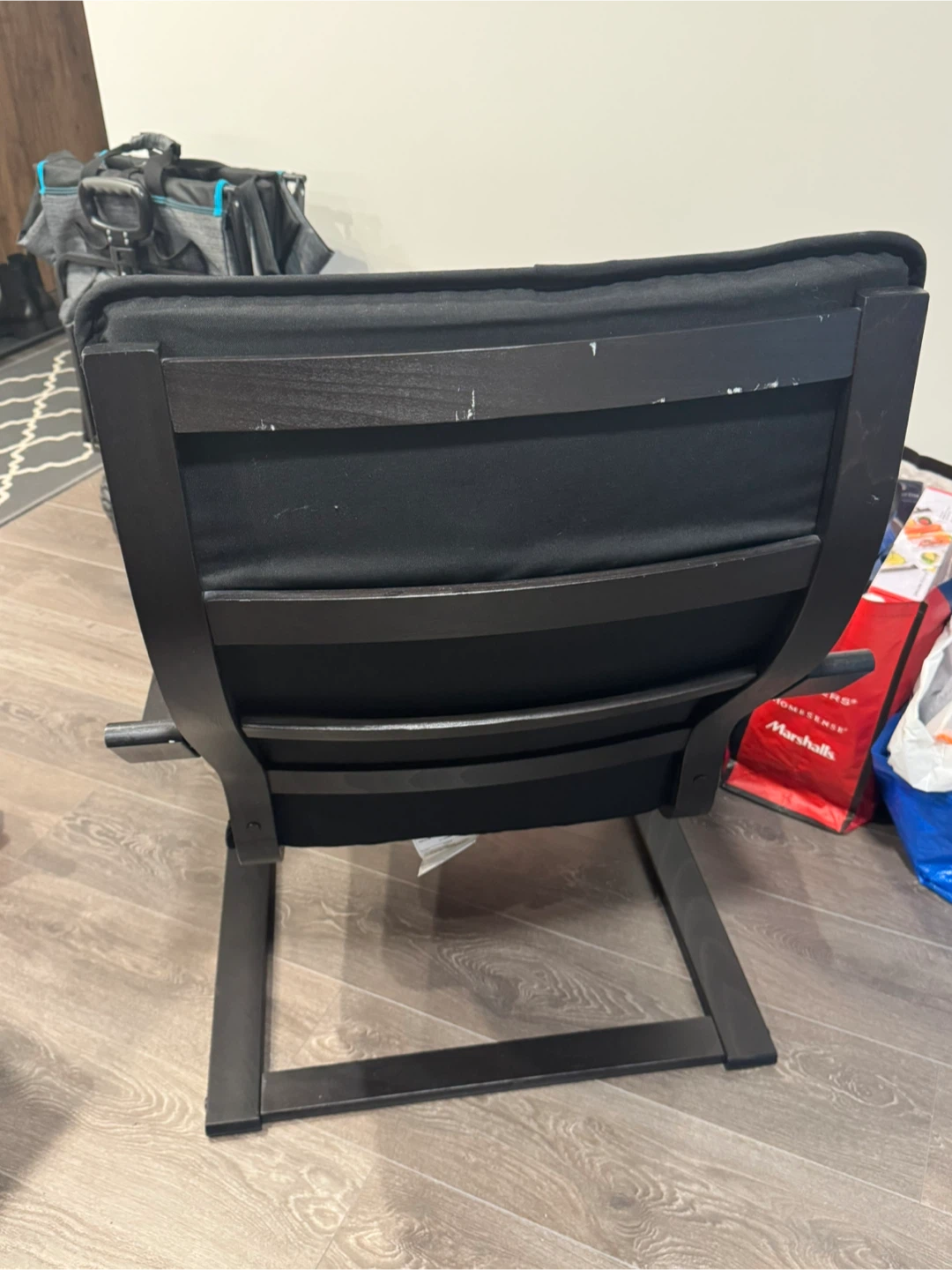 IKEA POÄNG Armchair - Black-brown - photo 2
