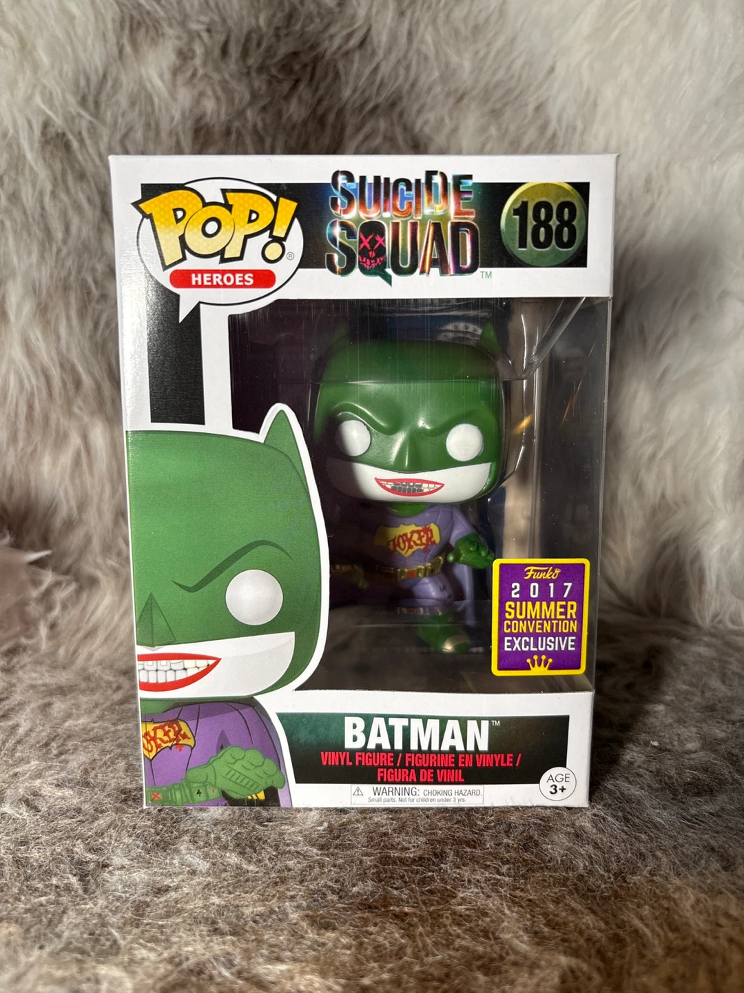 Funko Pop! Heroes Suicide Squad Batman #188- 2017 exclusive