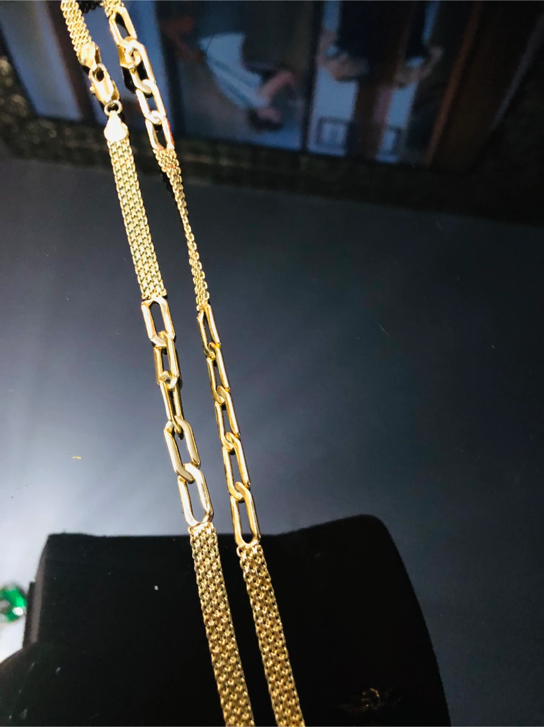 925 k Medusa Head Pendants with Chains stamped - photo 3