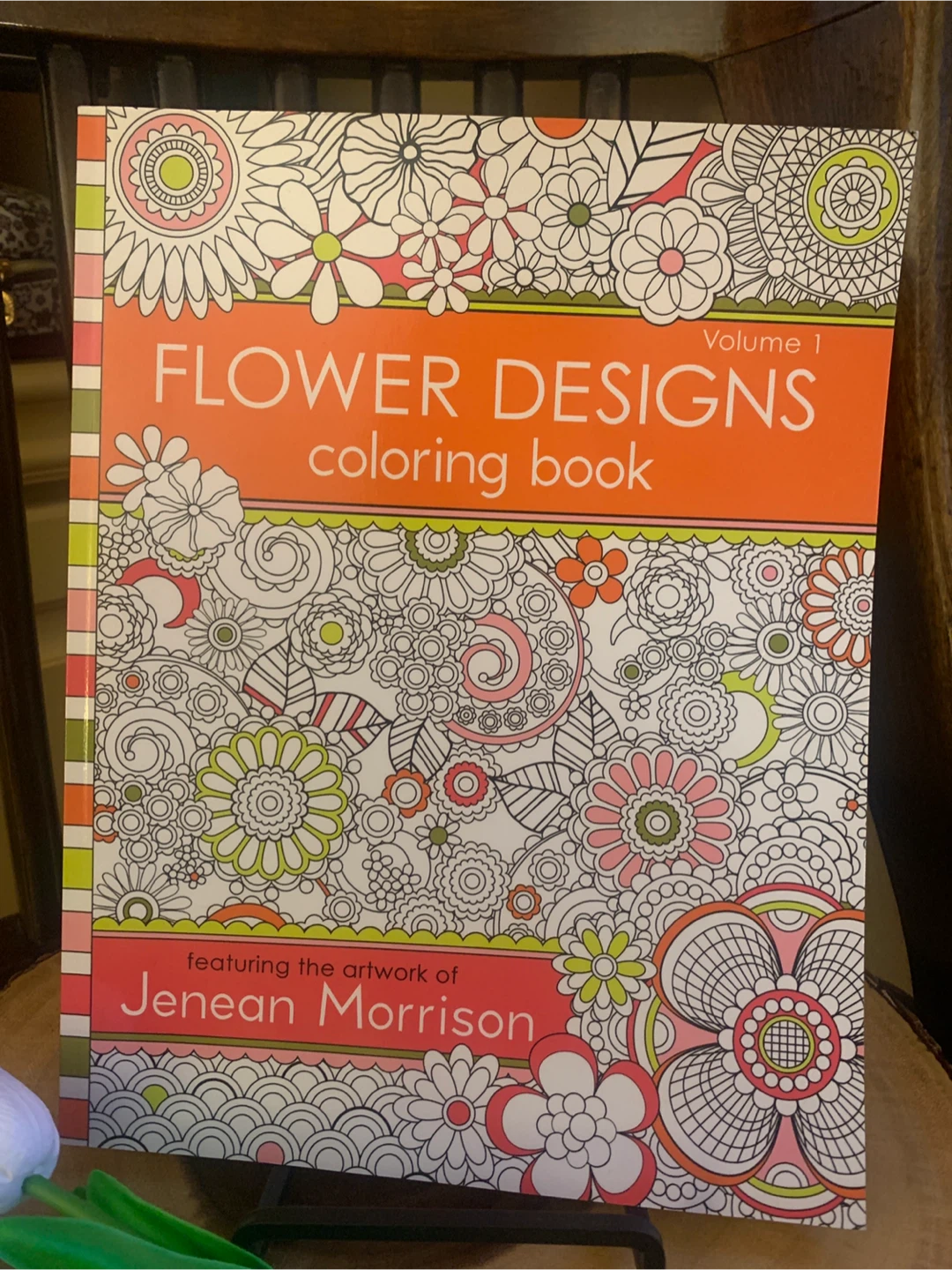 Flower Designs Colouring Book Volume 1 by Jenean Morrison - photo 2