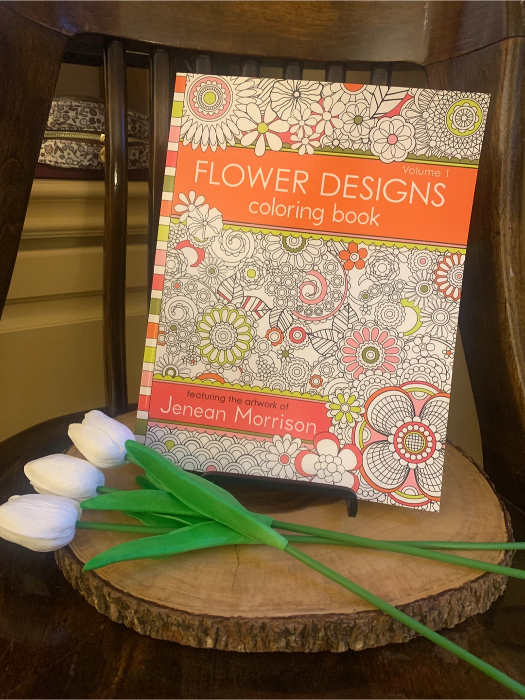 Flower Designs Colouring Book Volume 1 by Jenean Morrison