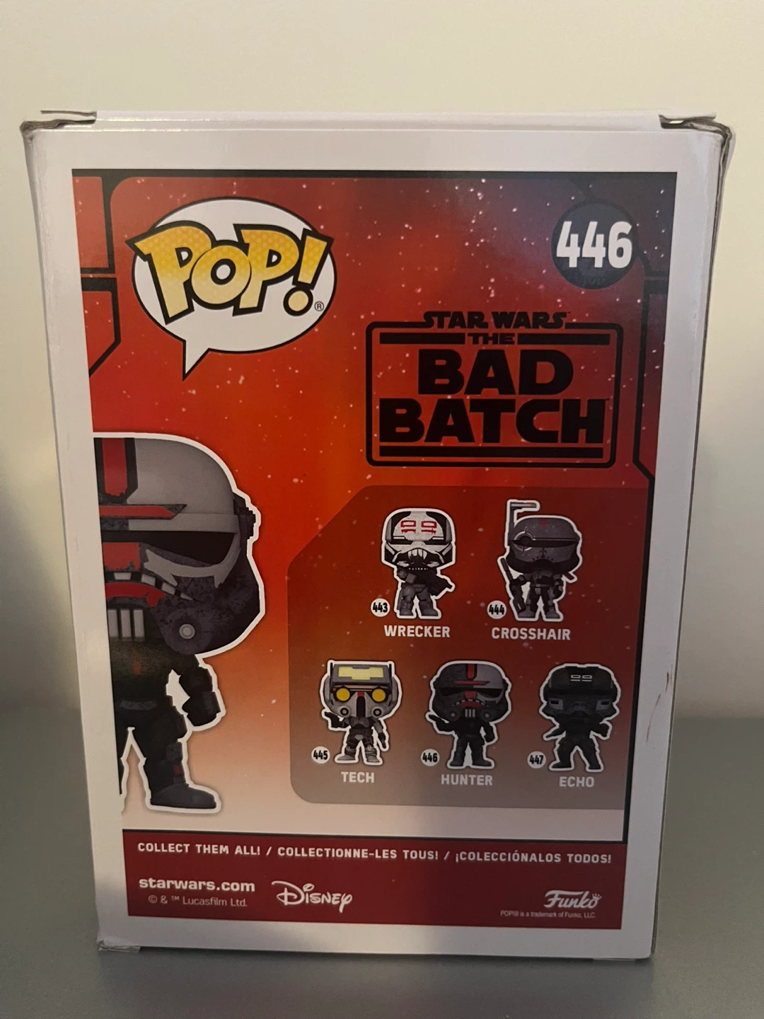 🧡 Funko Pop! Star Wars The Bad Batch Hunter #446 - photo 2