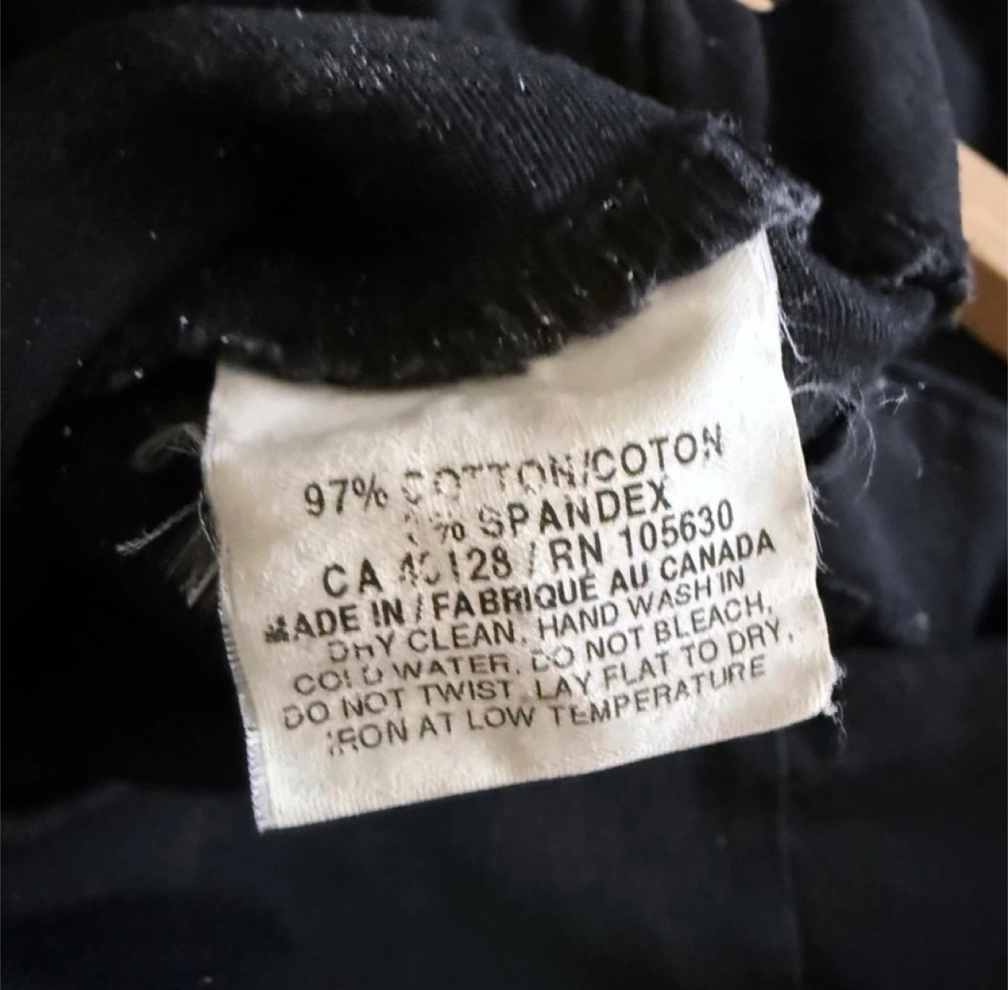 Black Ruffled Denim Mini Skirt - photo 4