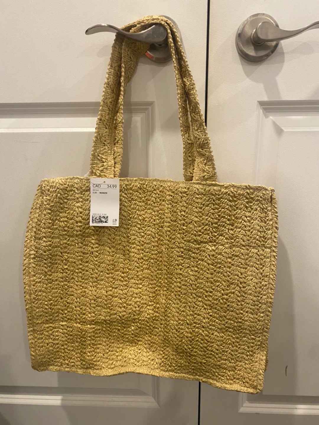 Straw Tote Bag