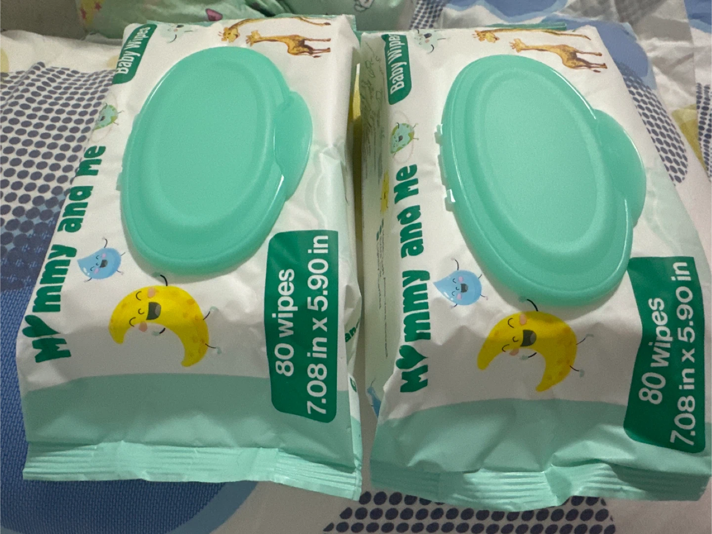 My Mommy and Me Baby Wipes - 2 Pack (80 Wipes Each) - photo 2