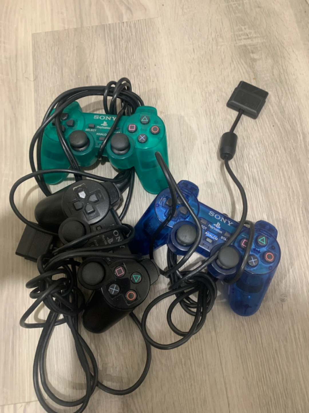 Sony PlayStation 2 Controllers Bundle (3 Total)