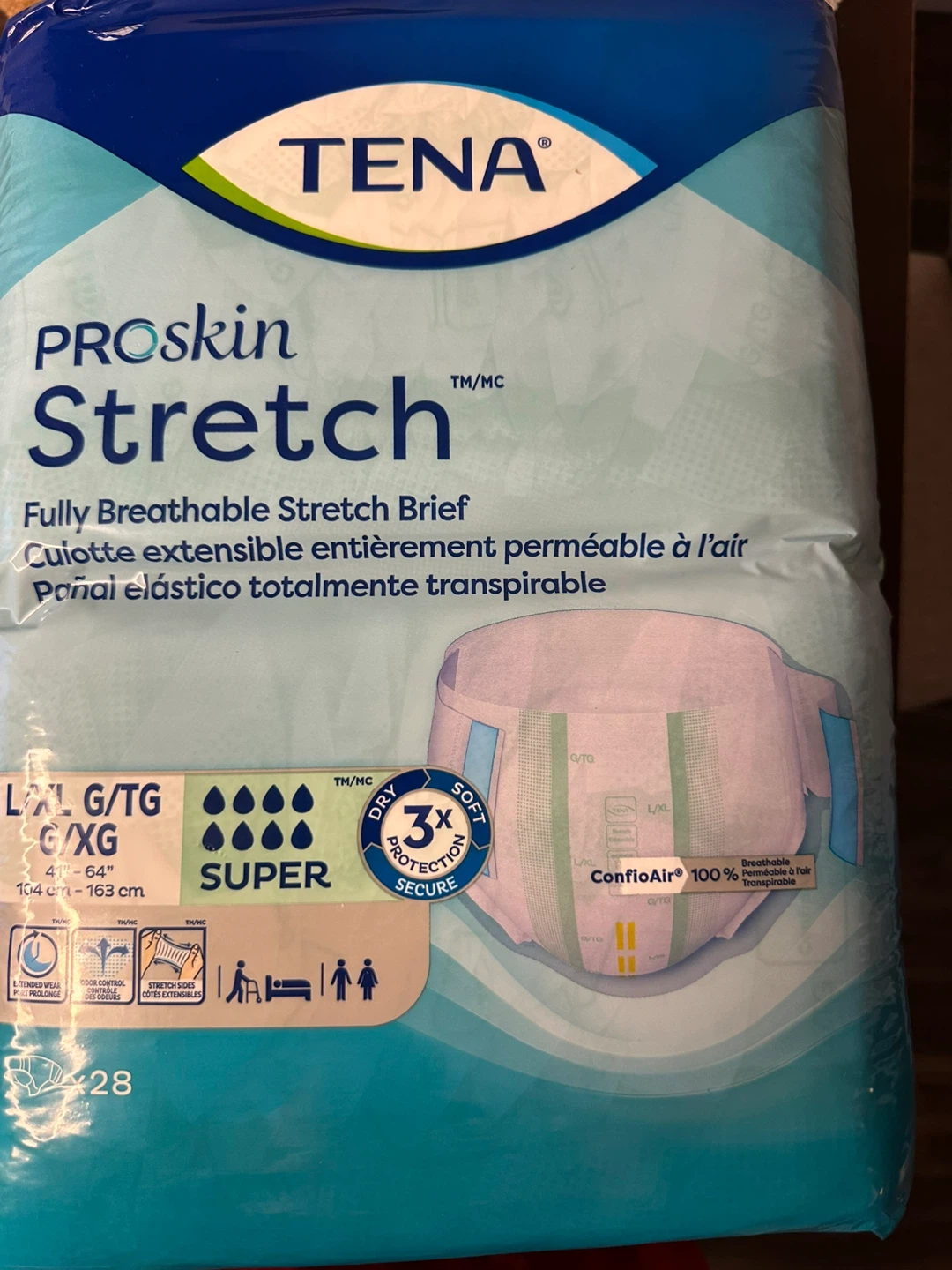 TENA ProSkin Stretch L/XL Briefs