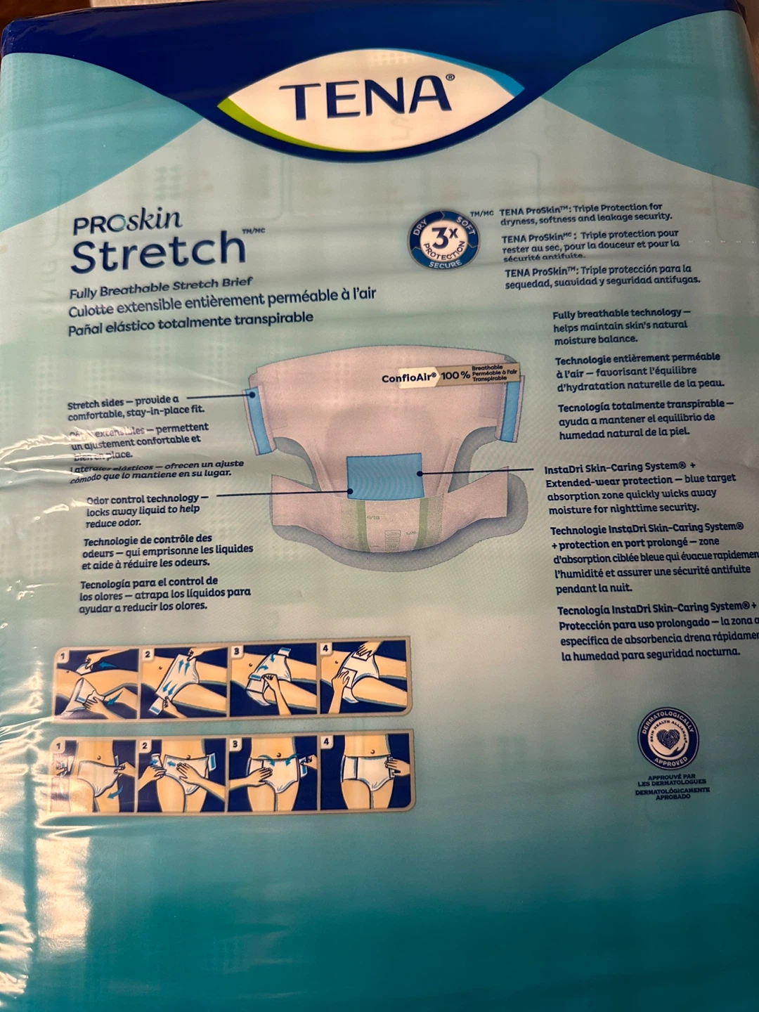TENA ProSkin Stretch L/XL Briefs - photo 3