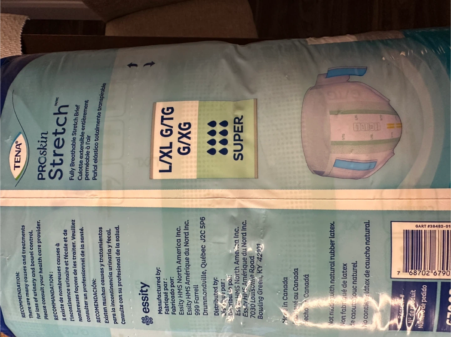TENA ProSkin Stretch L/XL Briefs - photo 4
