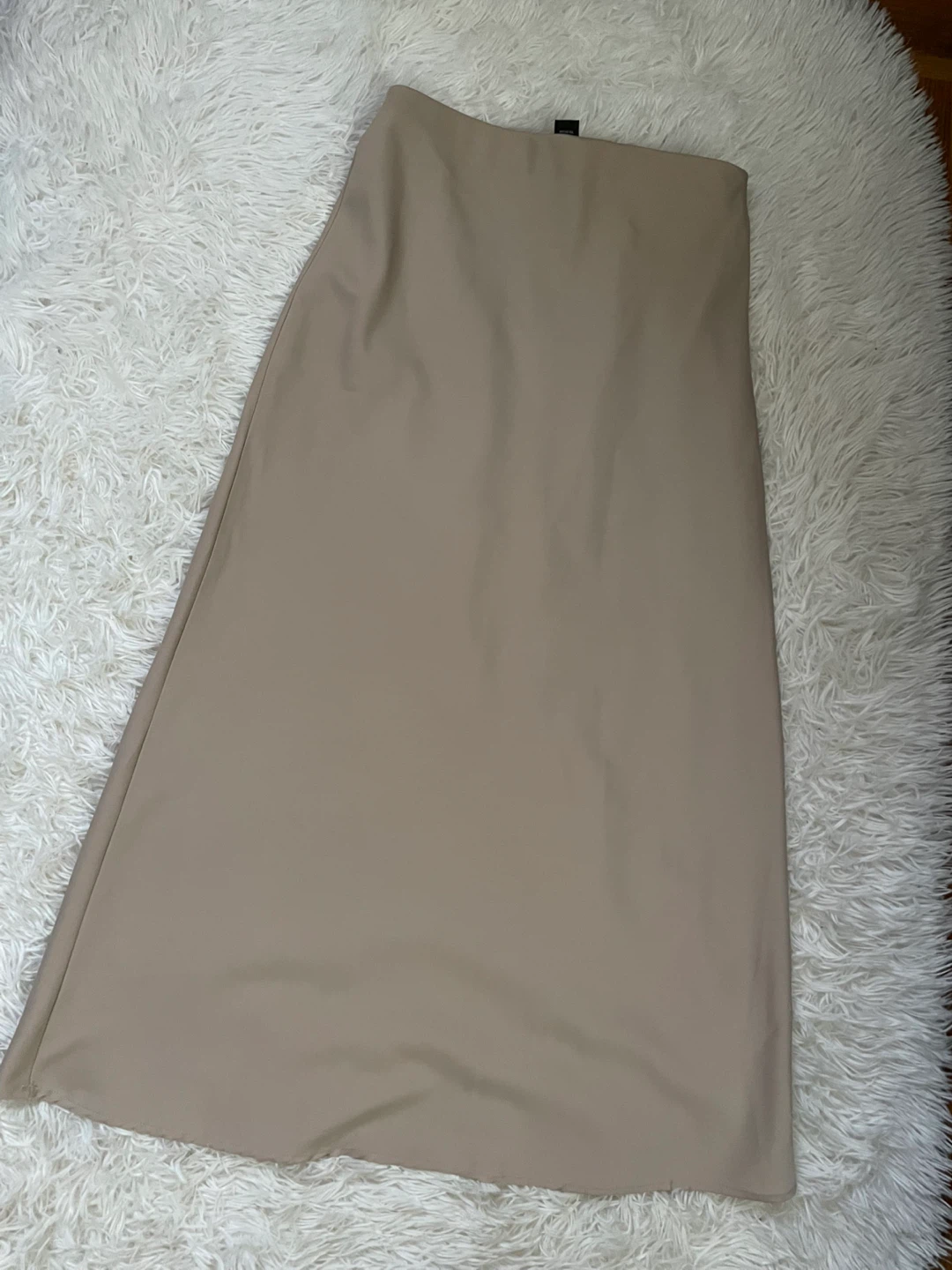 Beige Maxi Skirt
