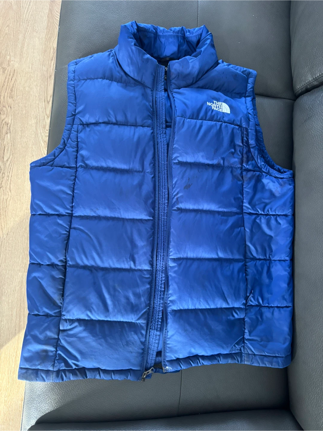 The North Face Puffer Vest Blue Size L