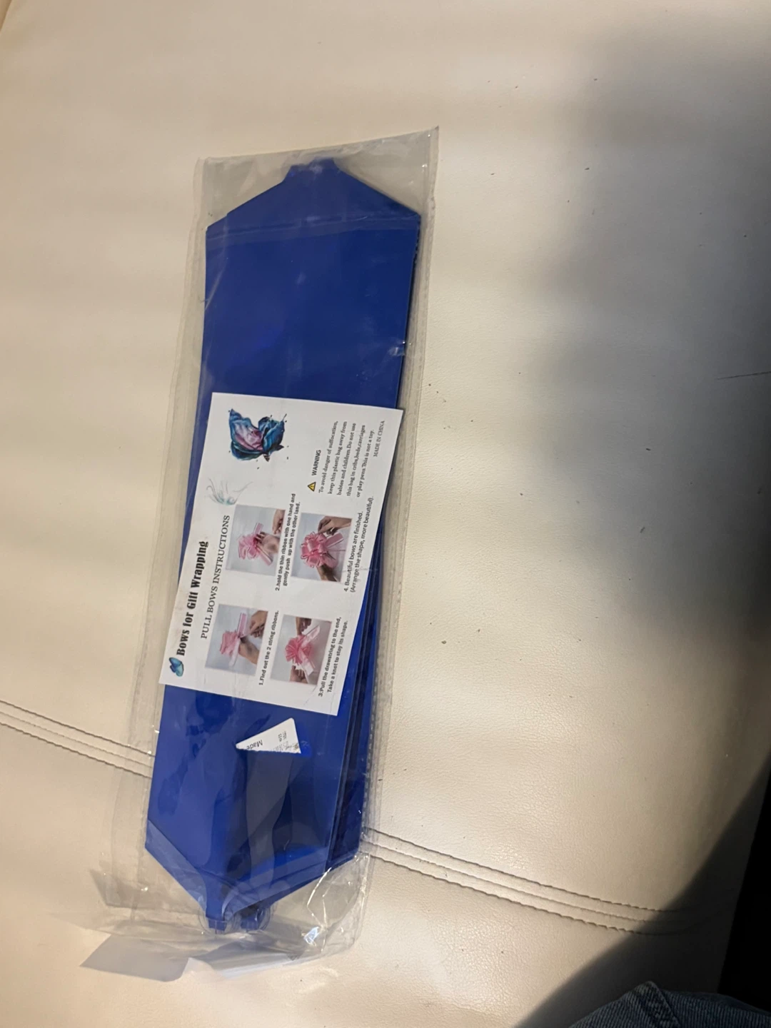 Blue Pull Bows for Gift Wrapping