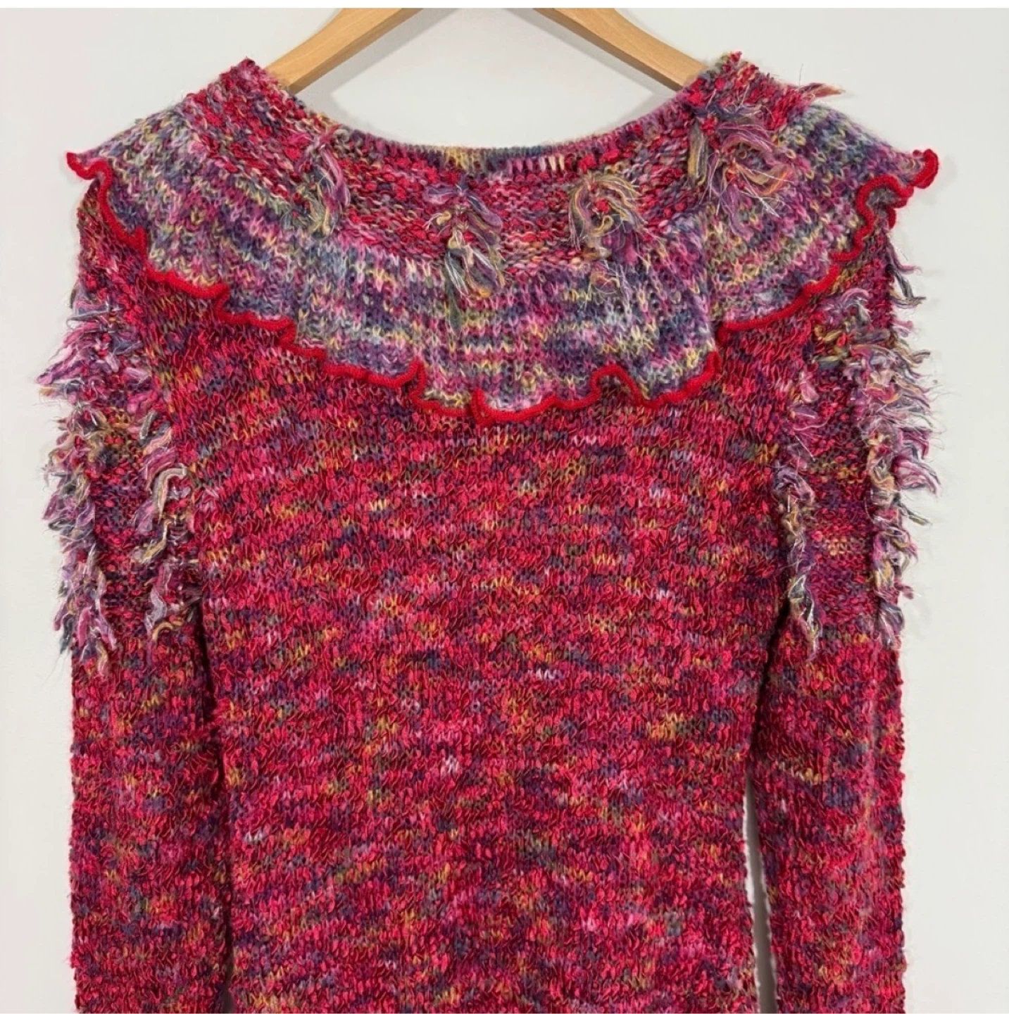 Bacci Women's Multicolour Knit Sweater Size M - photo 5