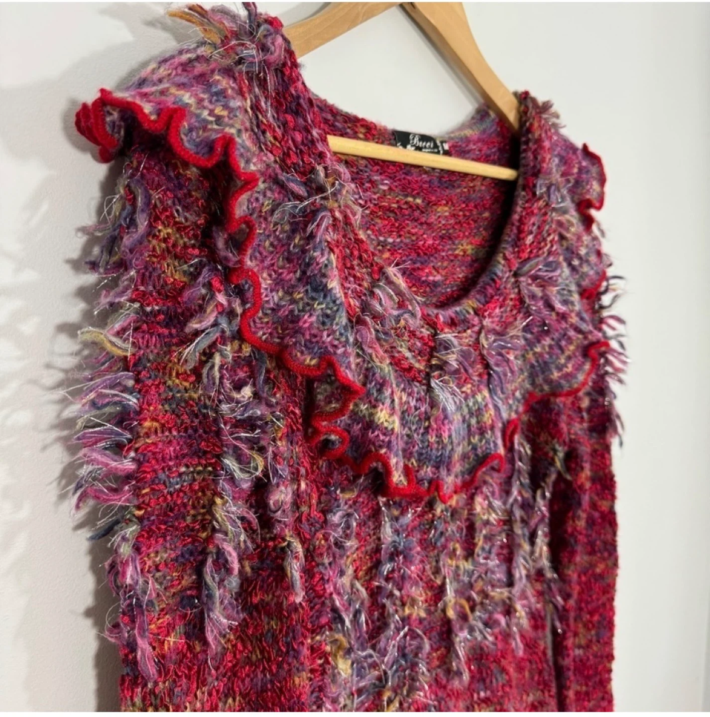 Bacci Women's Multicolour Knit Sweater Size M - photo 3