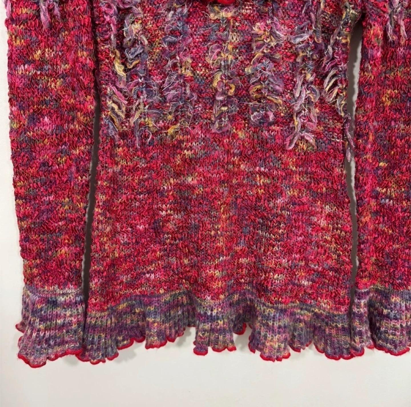 Bacci Women's Multicolour Knit Sweater Size M - photo 4