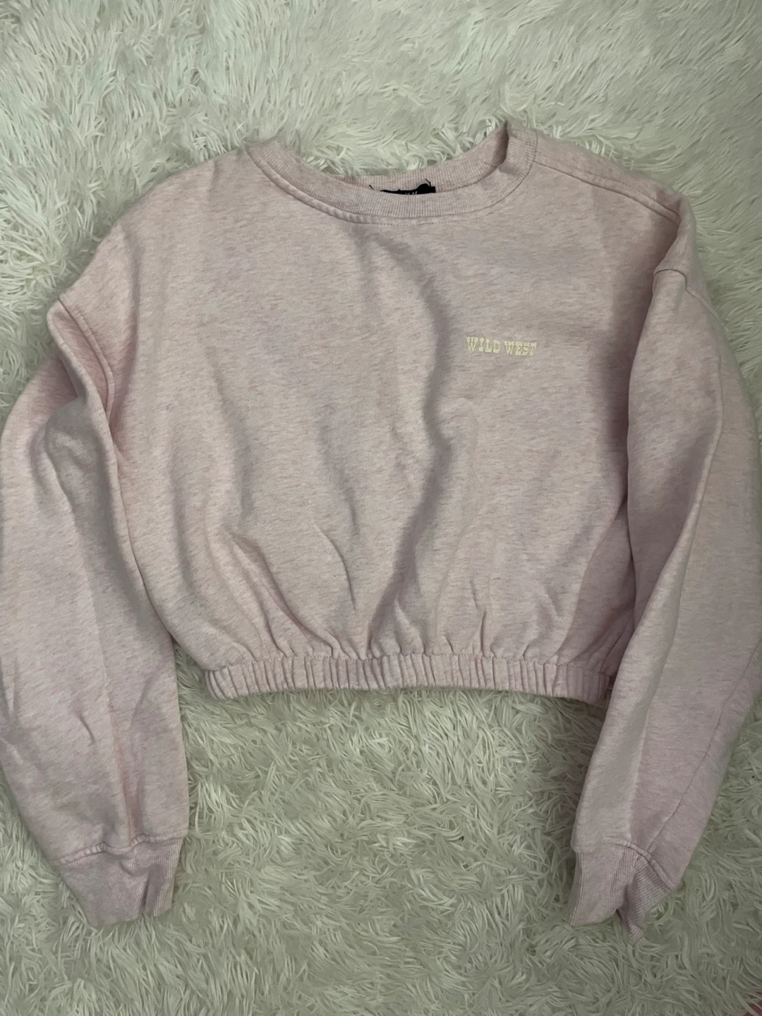 Pink "Wild West" Graphic Sweatshirt