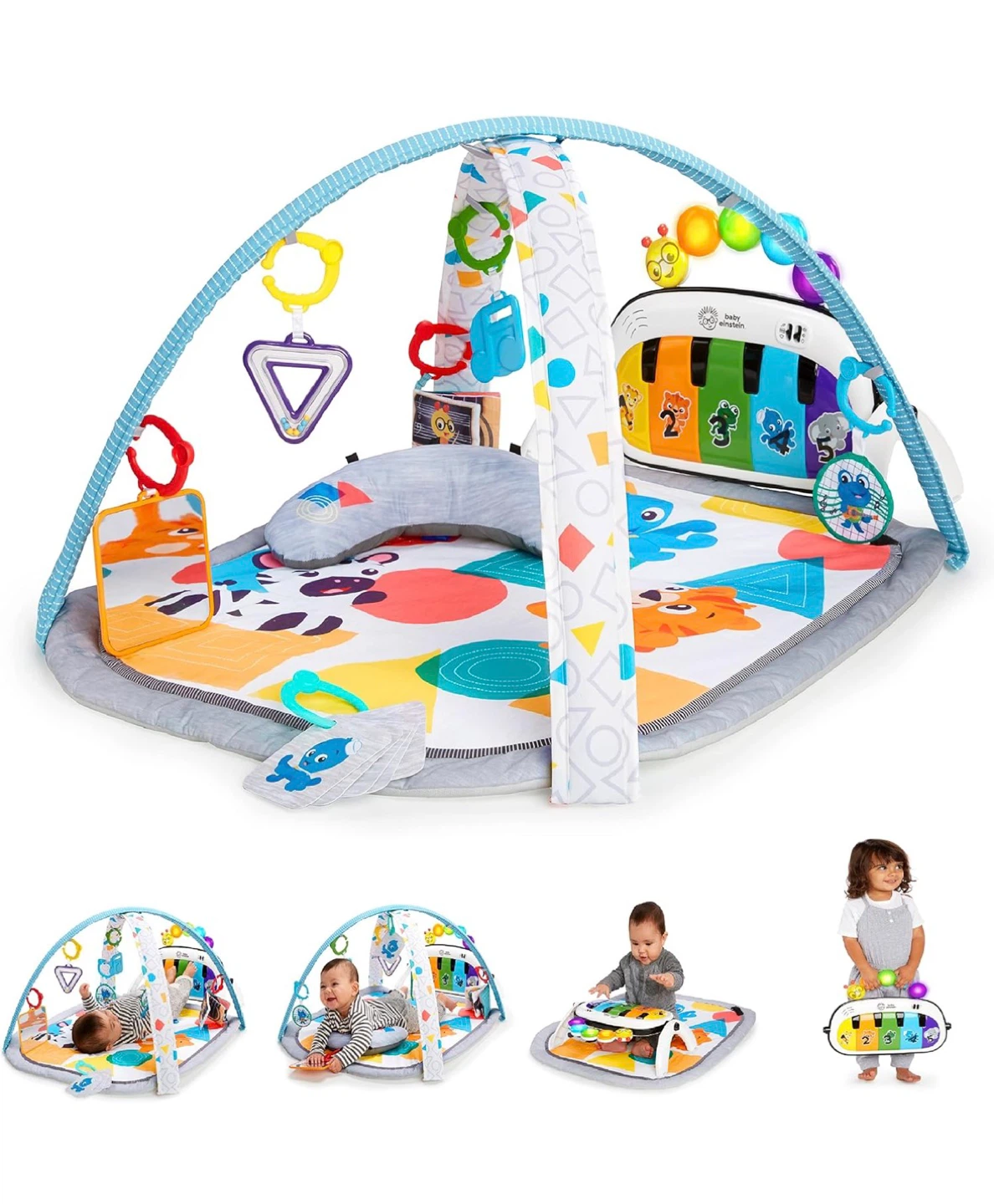Baby Einstein 4-in-1 Kickin' Tunes Music Activity Mat - photo 4