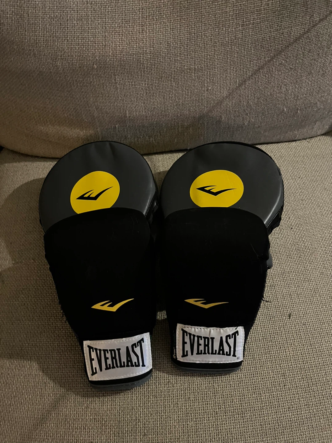 Everlast Boxing Punch Pads + Mitts
